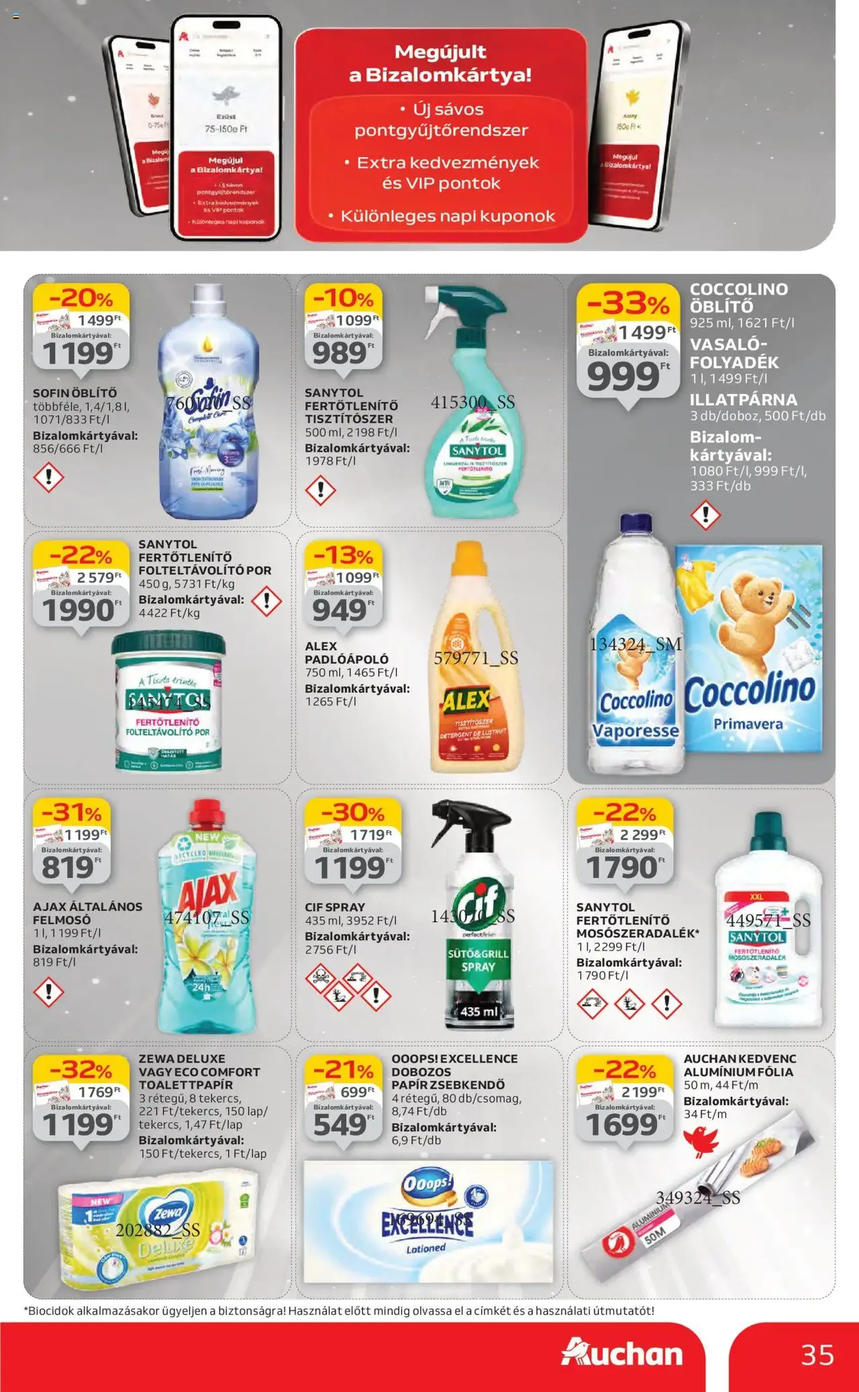 Auchan Akciós újság - 2025.07.24. érvényes szórólap 35 oldal 60 oldalból