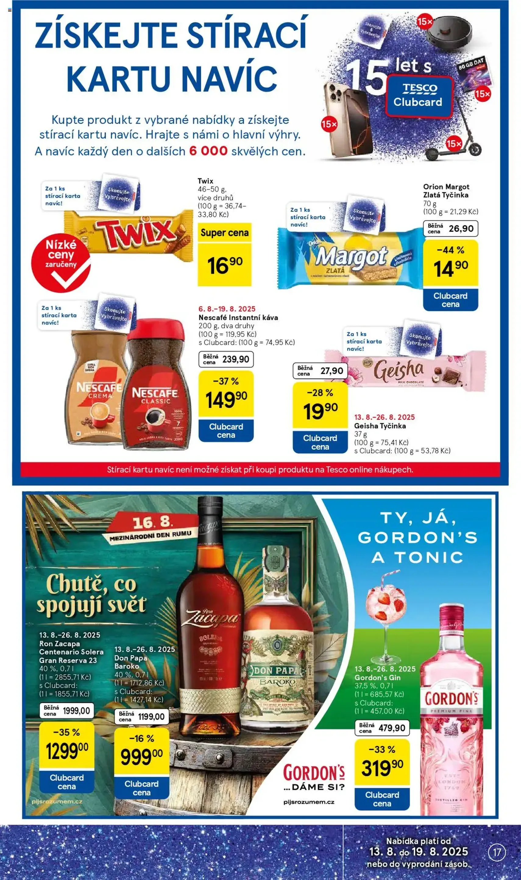 Tesco leták - Hypermarket - platný leták od 13.08.2025 strana 17 z 36 Tesco leták - Hypermarket - platný leták od 13.08.2025 strana 17 z 36