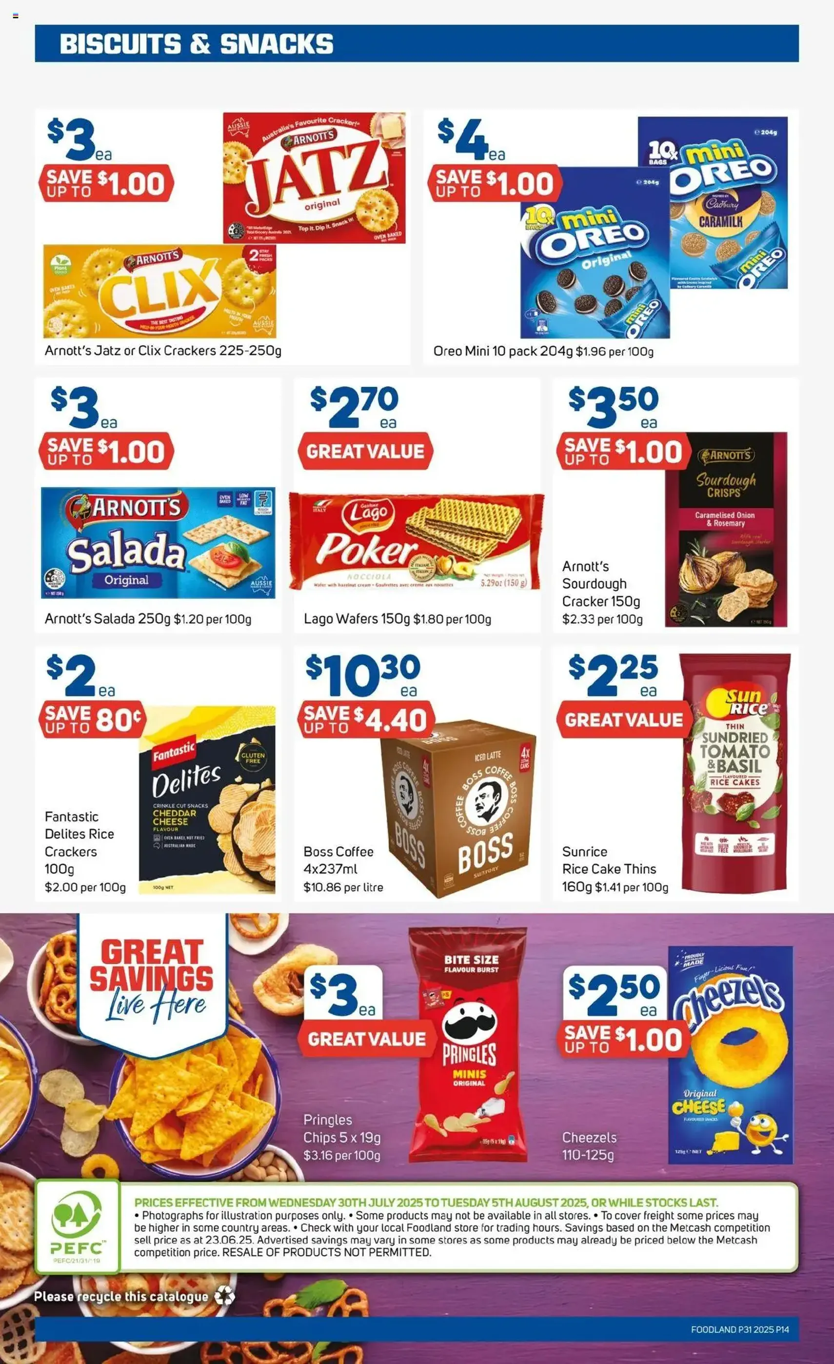 Foodland Catalogue - valid flyer from 30/07/2025, page 14 of 30