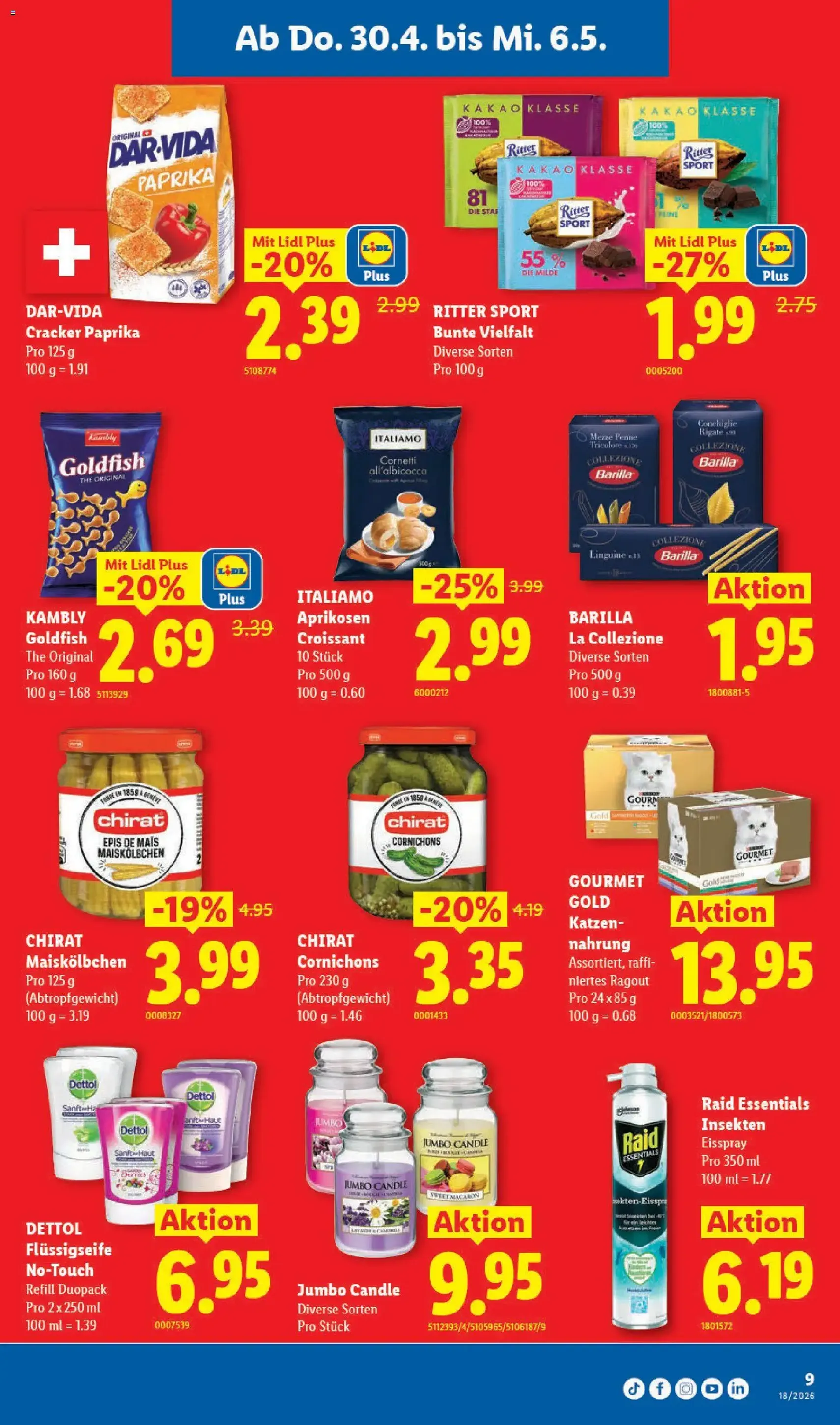 Lidl aktionen - Gültiger Prospekt ab 30.04.2026, Seite 11 von insgesamt 34