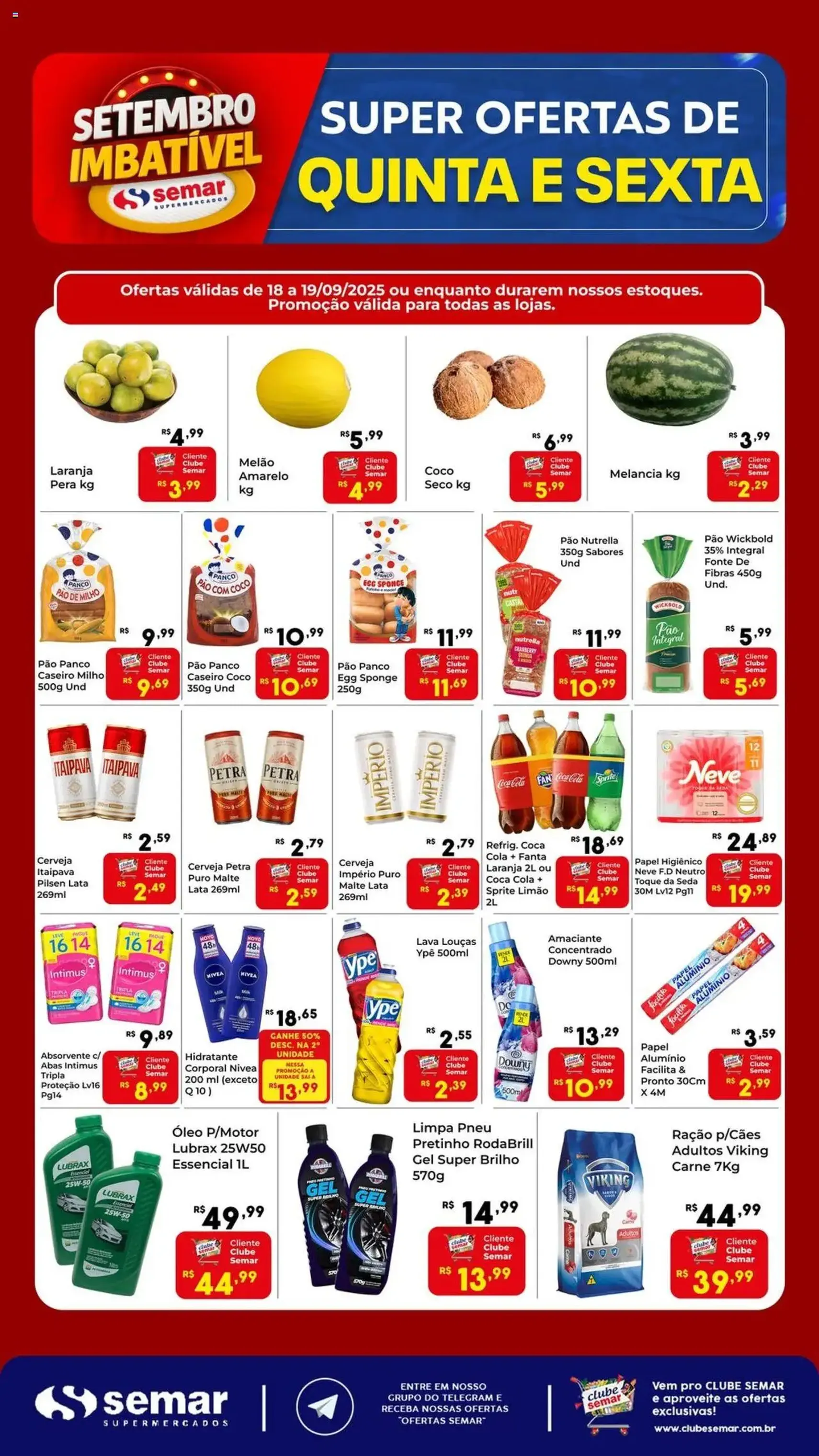 Semar Supermercado - Ofertas da semana - folheto válido a partir de 18/09/2025 página 2 de 2