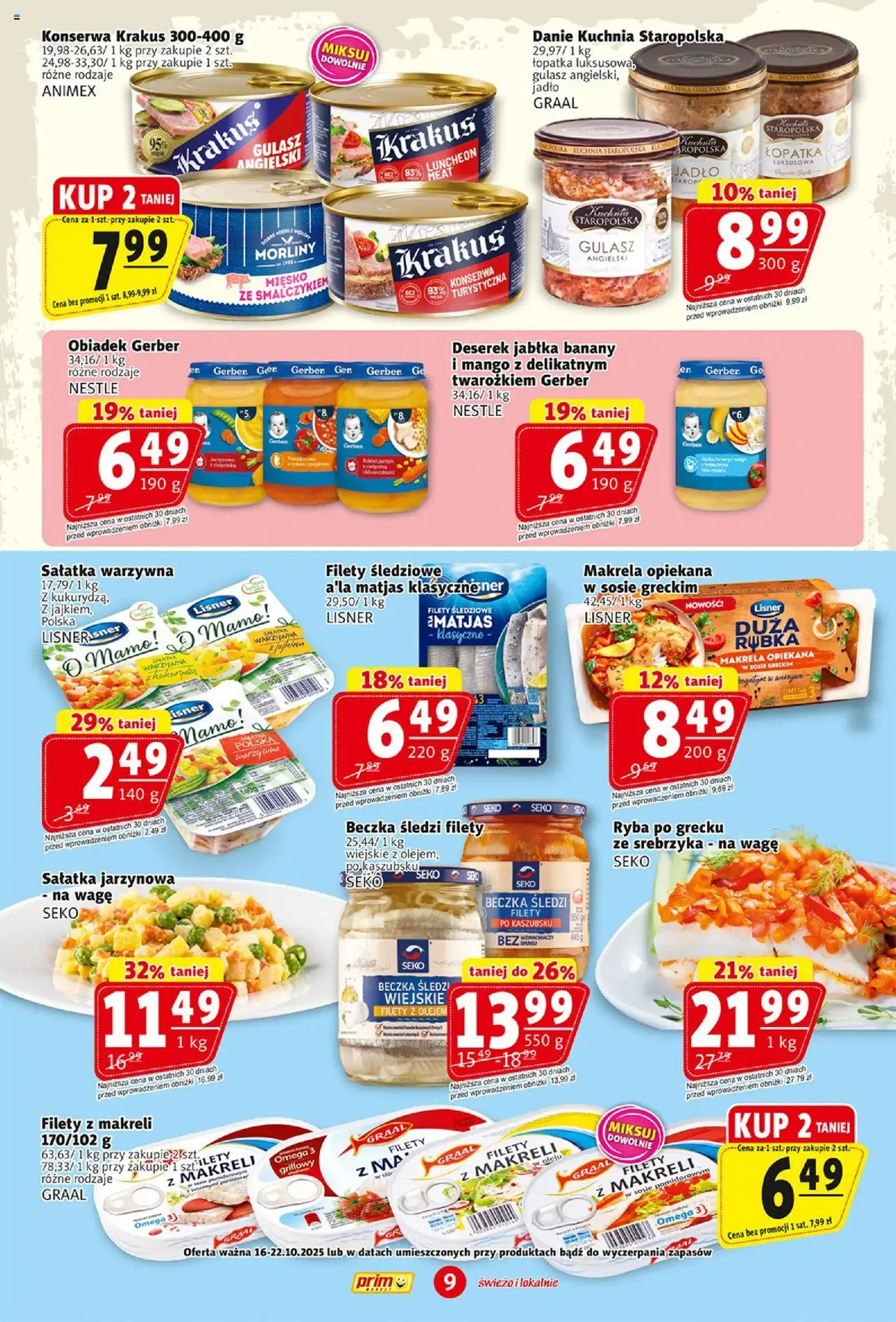Prim Market Gazetka - ważny gazetka od 16.10.2025 strona 9 z 16 Prim Market Gazetka - ważny gazetka od 16.10.2025 strona 9 z 16