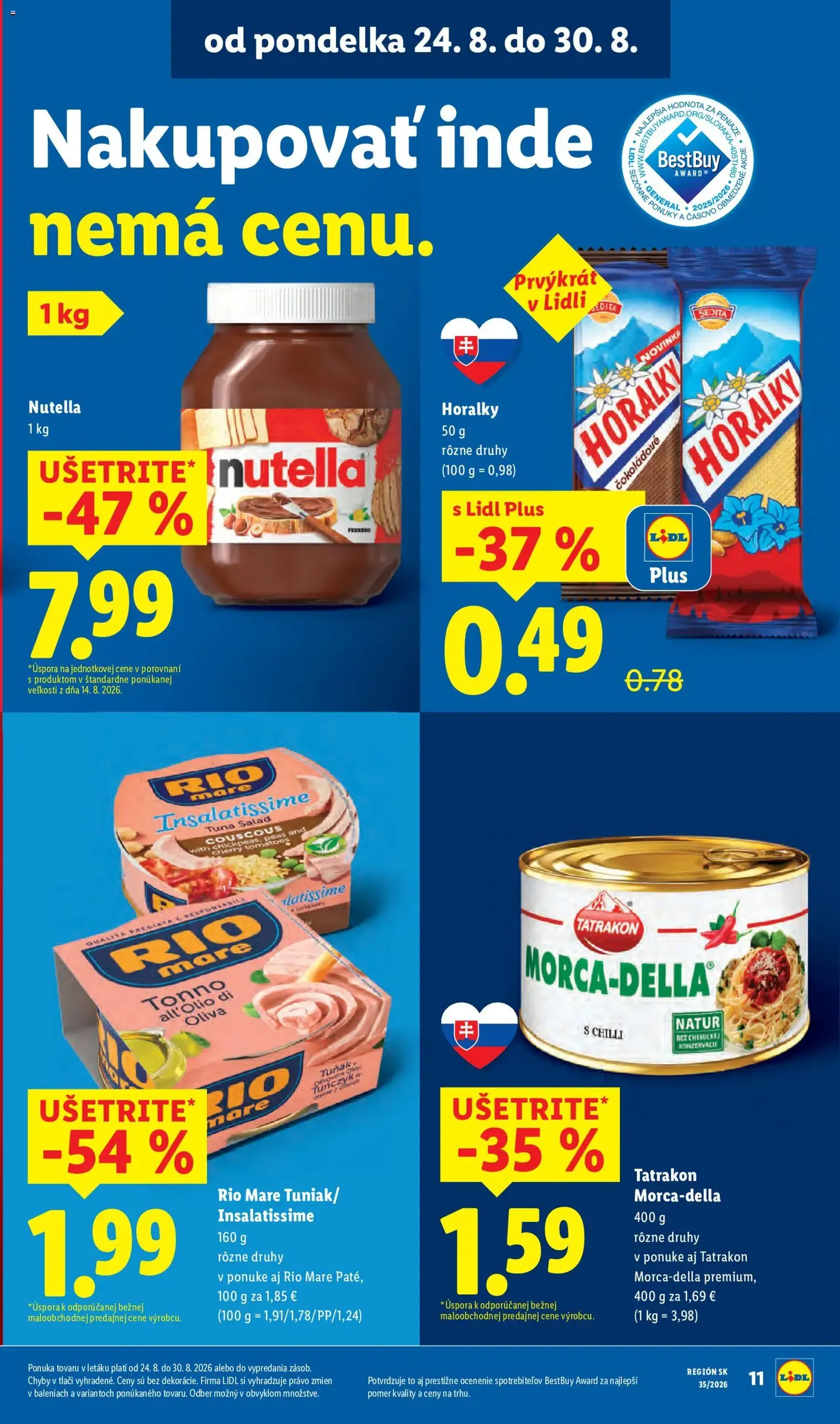 Lidl leták - platný leták od 24.08.2026 strana 15 z 99