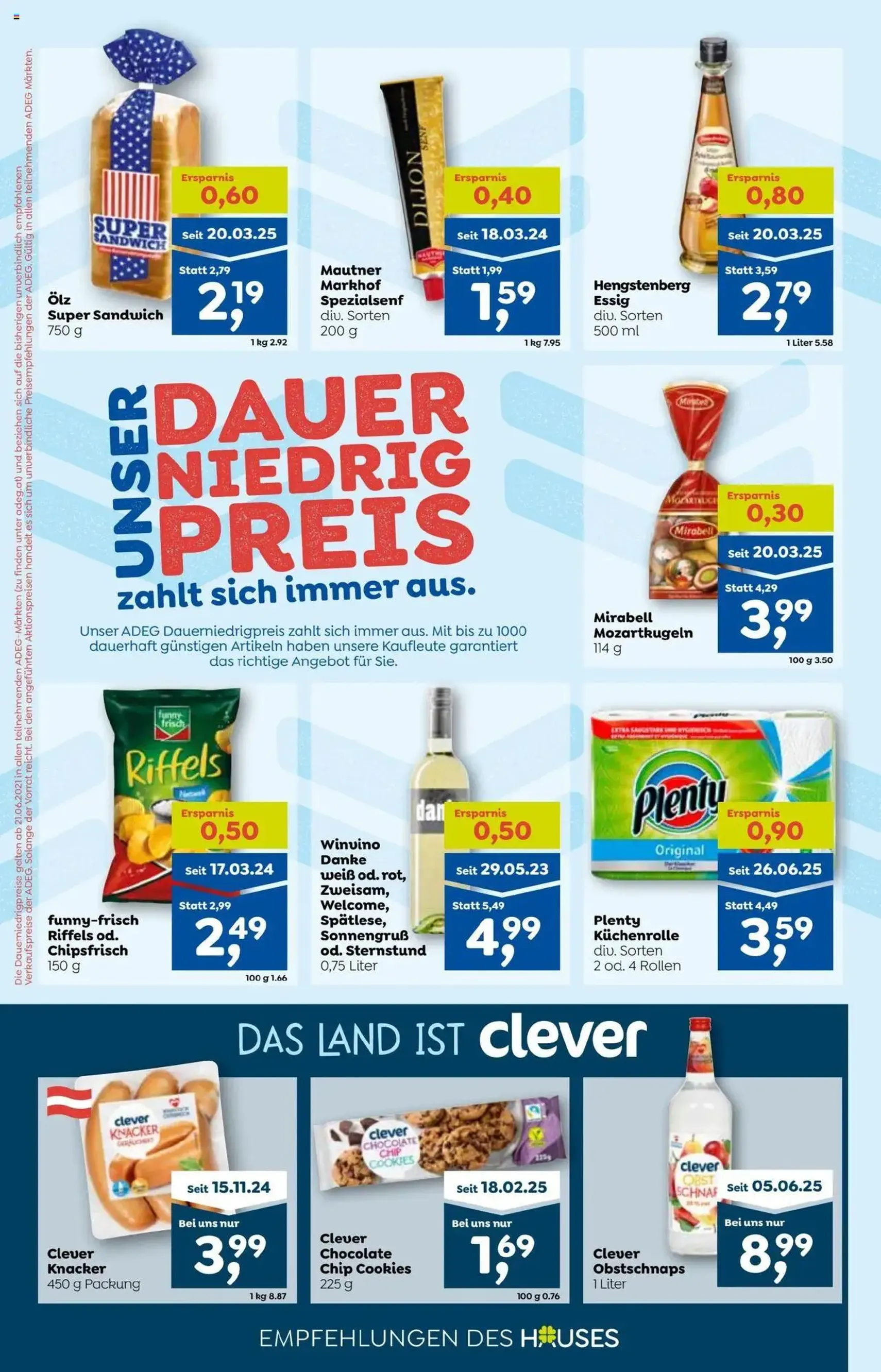 ADEG Flugblatt - Gültiger Prospekt ab 31.07.2025, Seite 10 von insgesamt 12