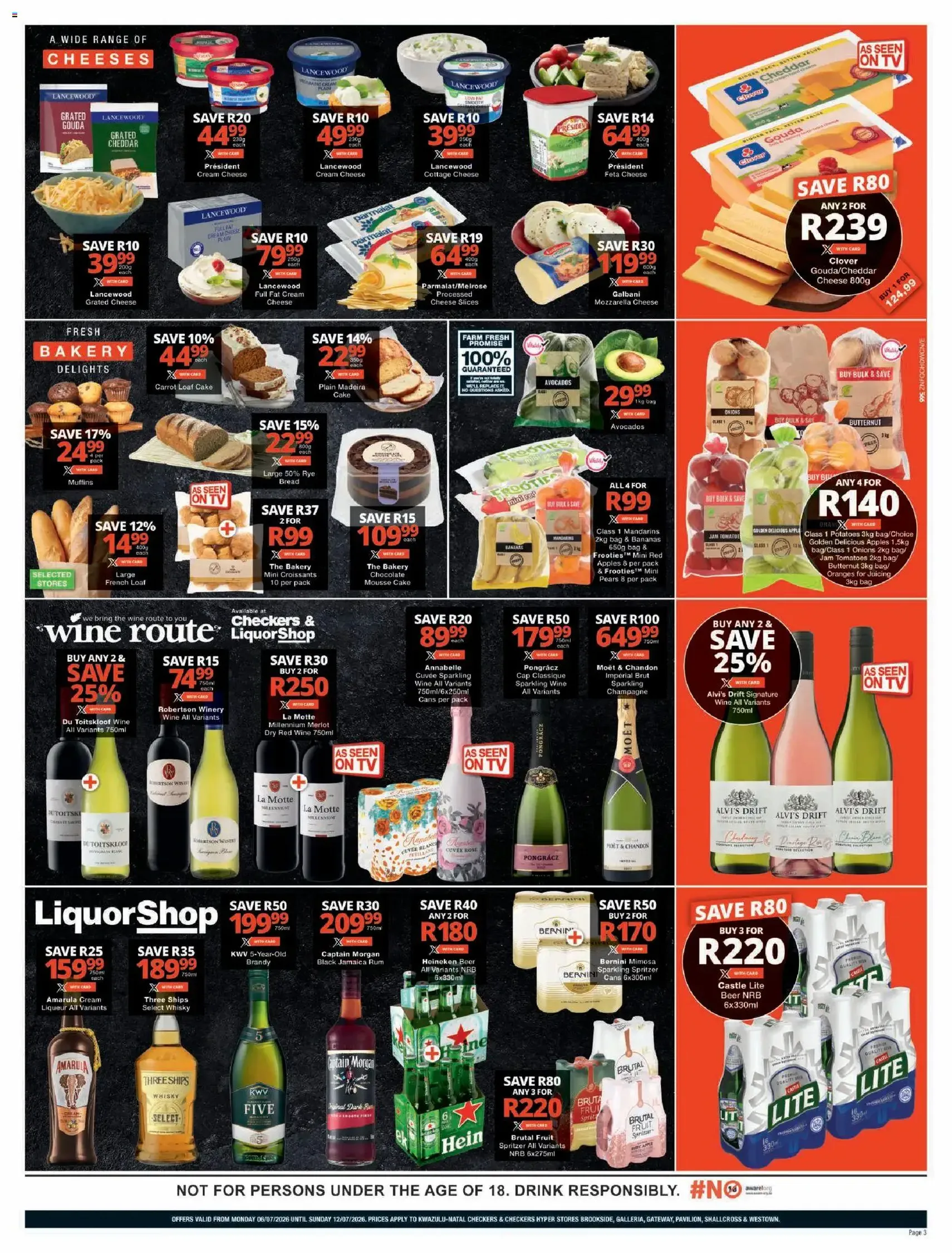 Checkers Specials - valid flyer from 06/07/2026, page 3 of 10