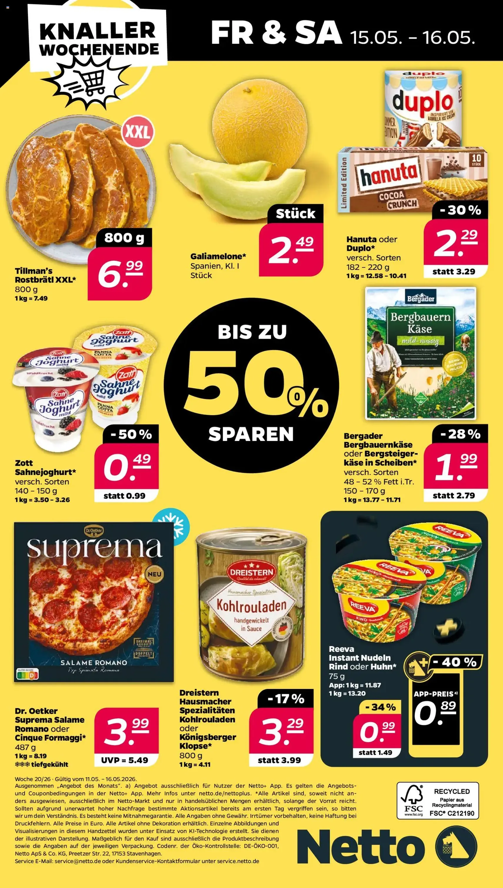 Netto Prospekt - Gültiger Prospekt ab 11.05.2026, Seite 32 von insgesamt 33