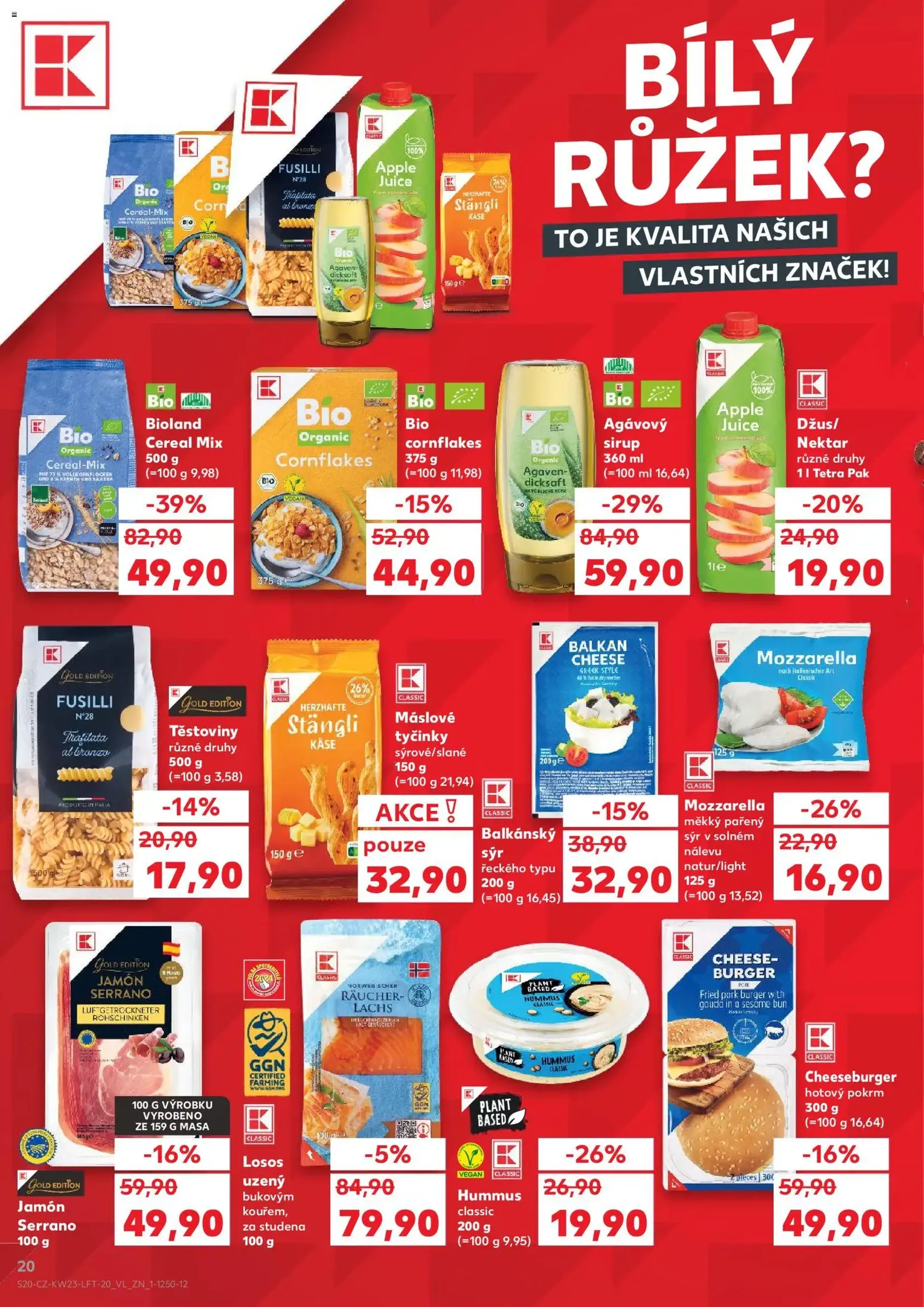 Kaufland leták - platný leták od 03.06.2026 strana 20 z 54