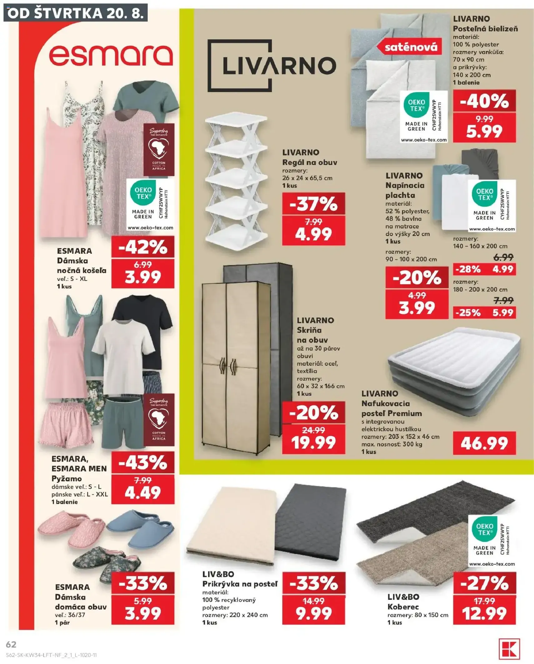 Kaufland leták - platný leták od 20.08.2026 strana 62 z 76
