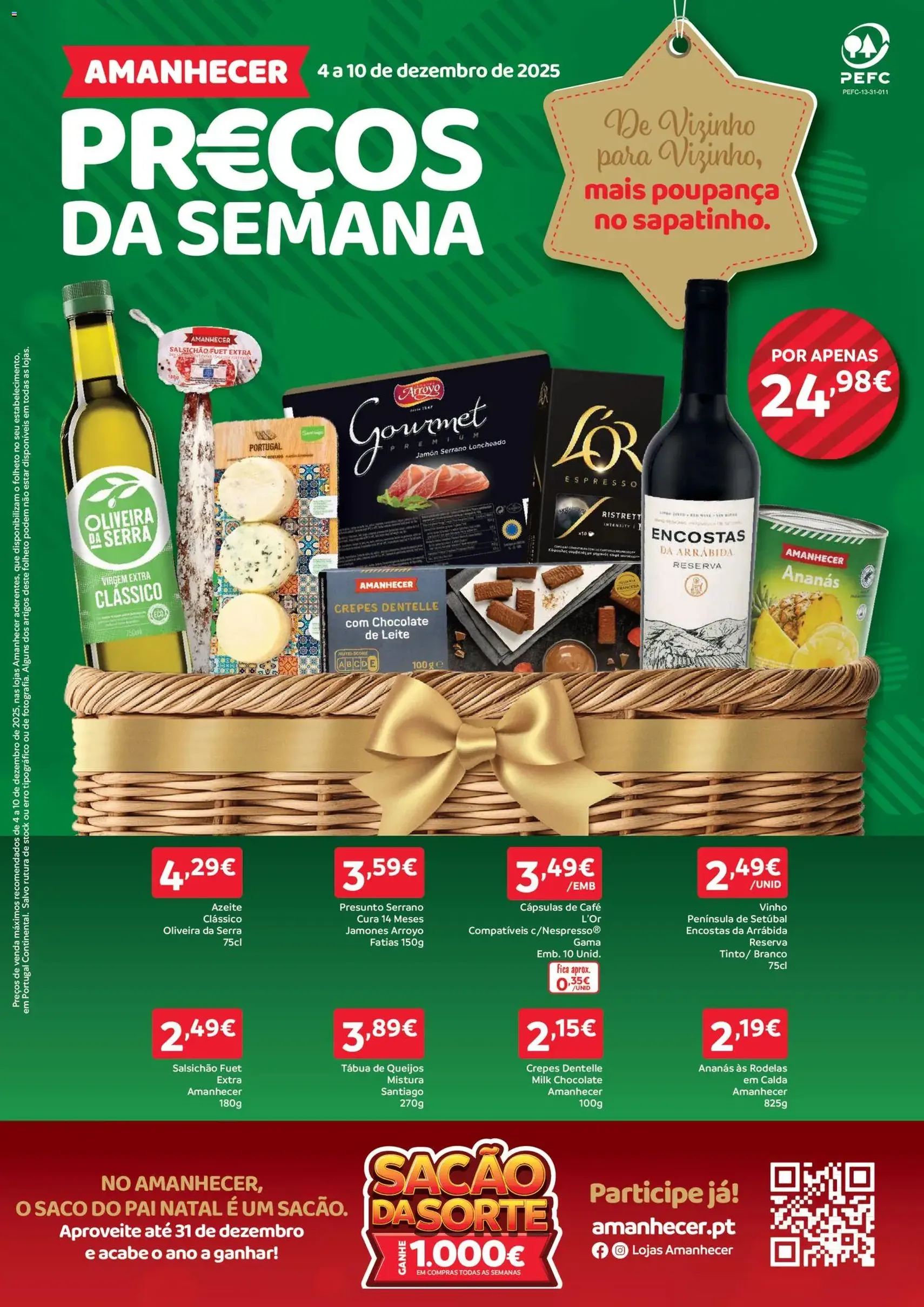 Amanhecer folheto - folheto válido a partir de 04/12/2025 página 1 de 4