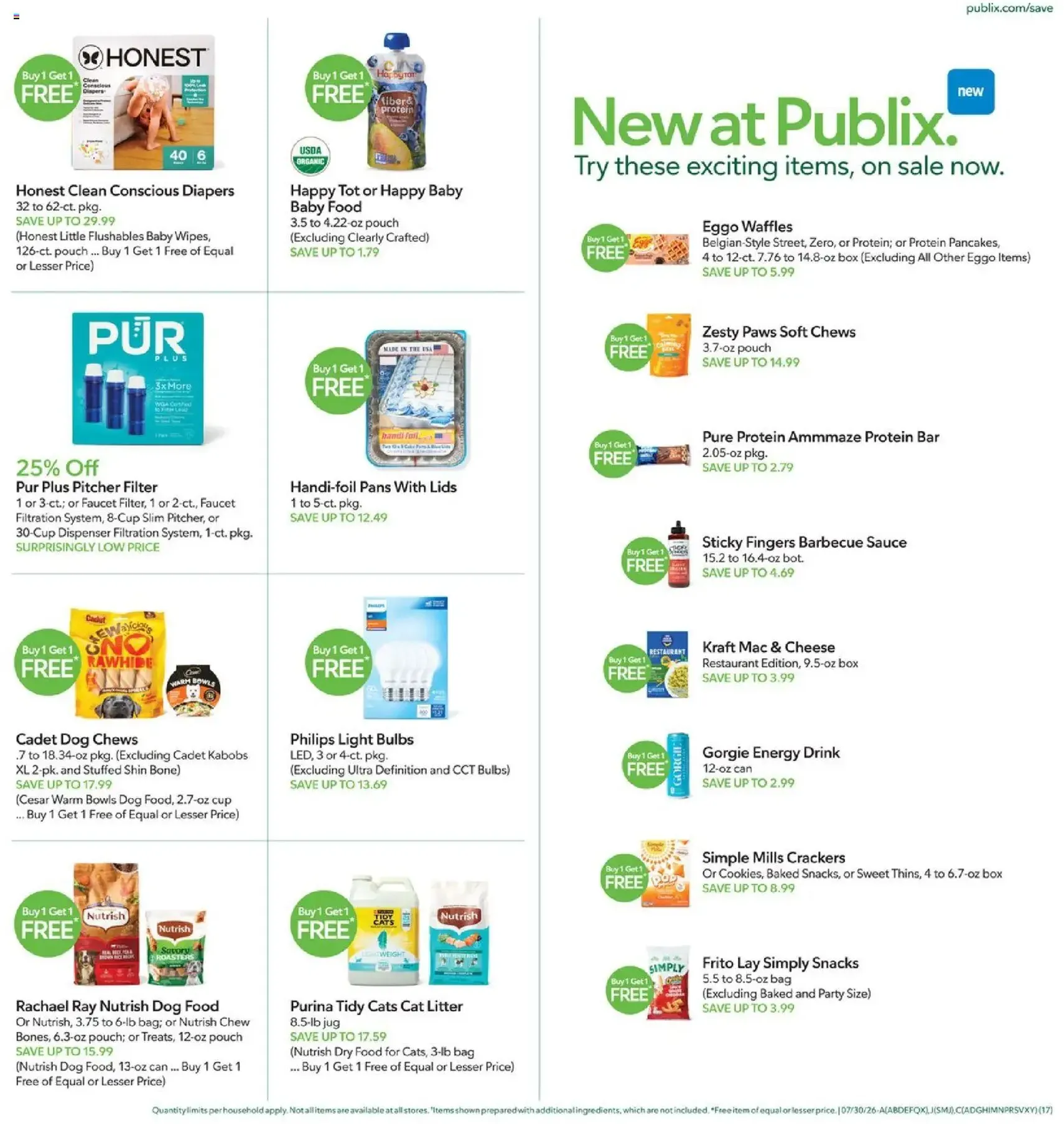 Publix Weekly Ad - valid flyer from 07/29/2026, page 17 of 20