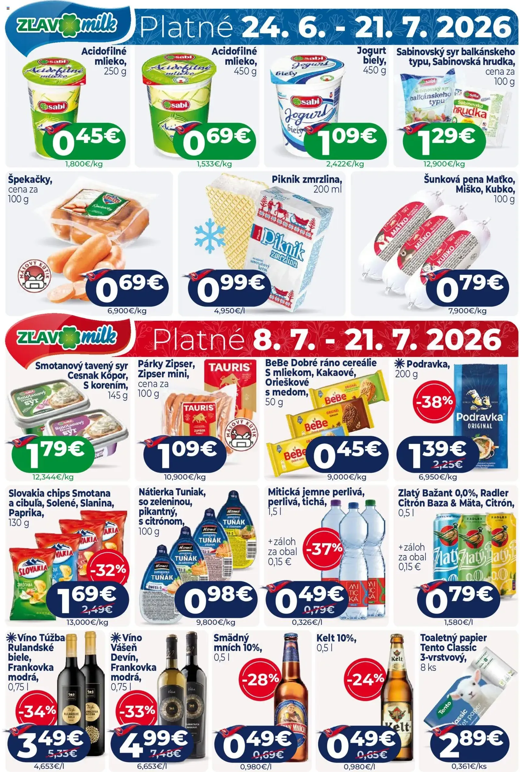 Milk Agro leták - platný leták od 08.07.2026 strana 16 z 16