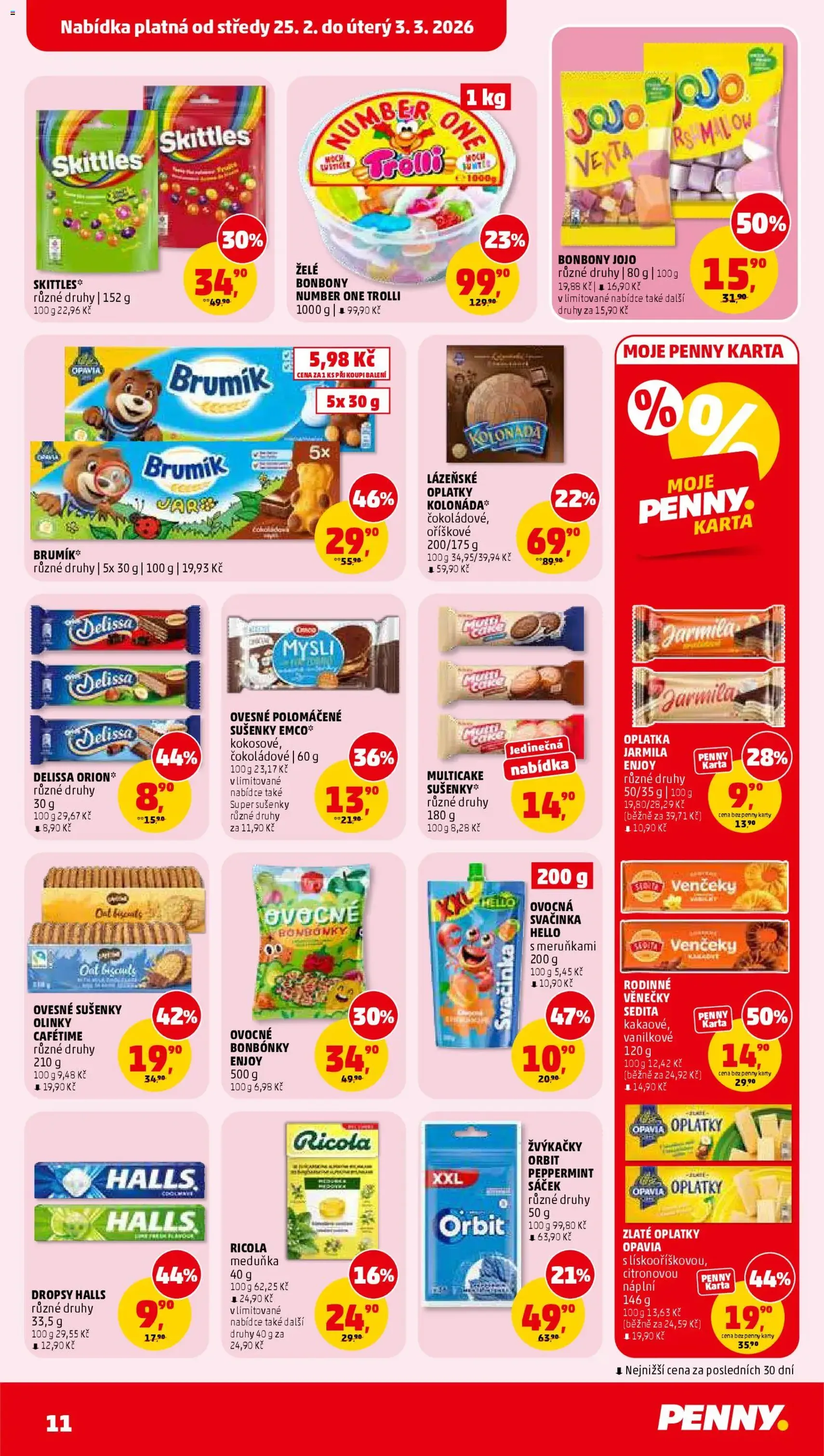 Penny Market leták - platný leták od 25.02.2026 strana 11 z 32