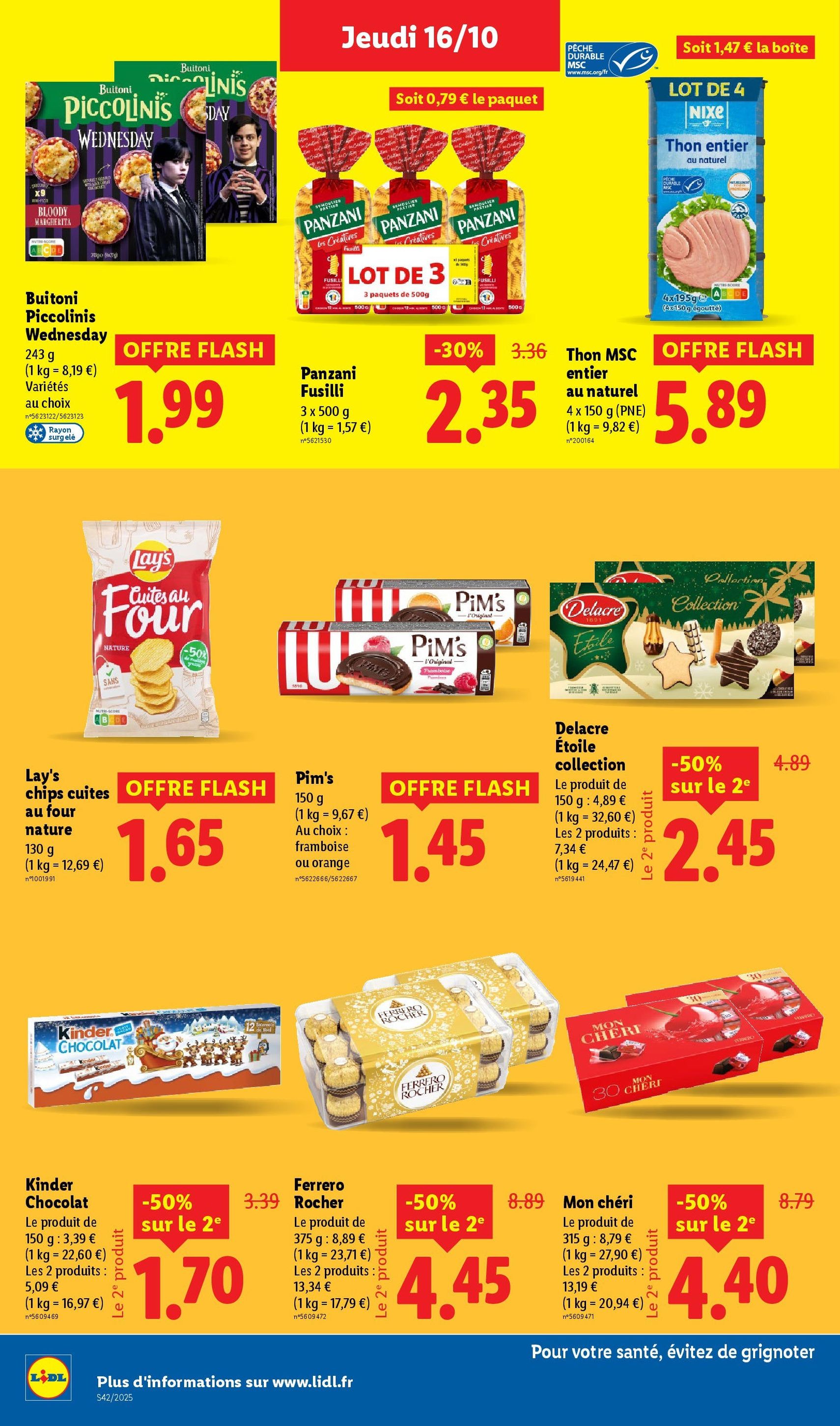 LIDL catalogue semaine 42 - brochure valable à partir du 16/10/2025, page 16 sur 82 LIDL catalogue semaine 42 - brochure valable à partir du 16/10/2025, page 16 sur 82