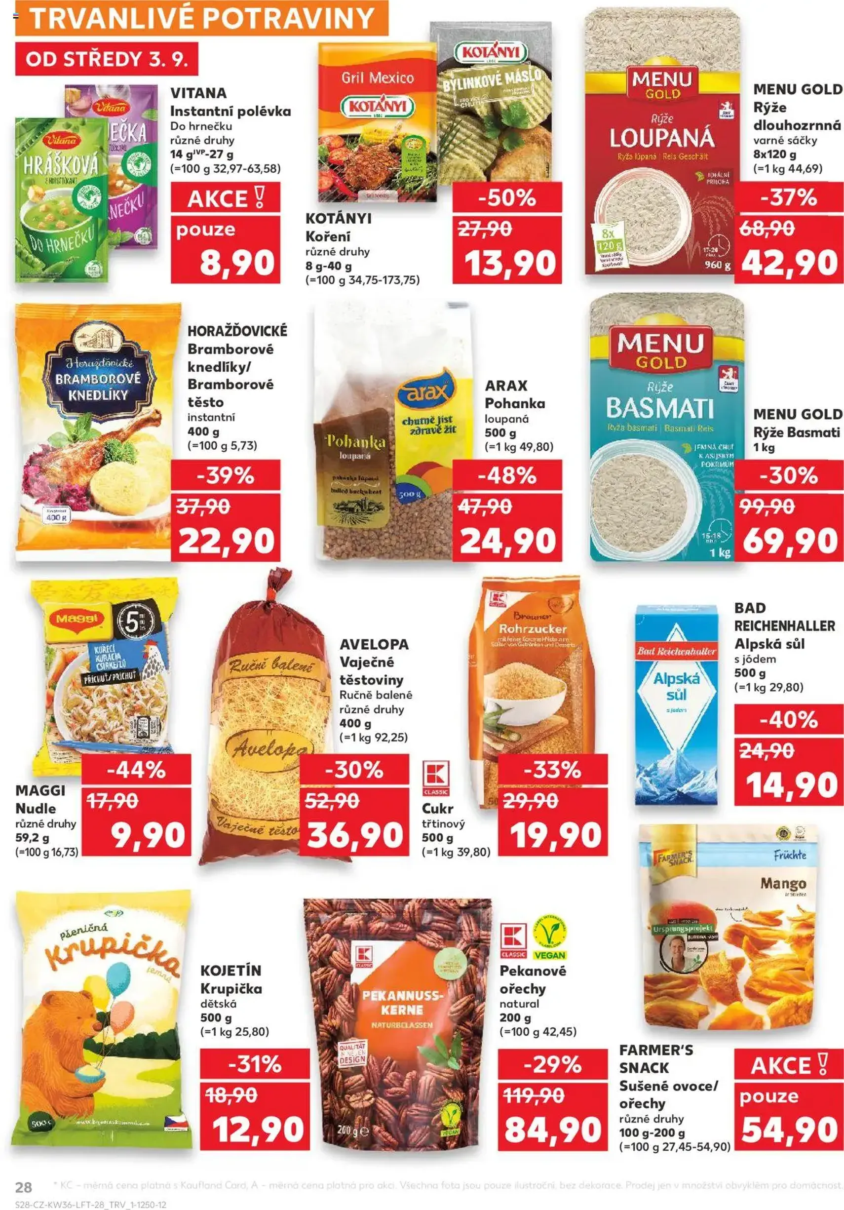 Kaufland leták - platný leták od 03.09.2025 strana 28 z 90 Kaufland leták - platný leták od 03.09.2025 strana 28 z 90