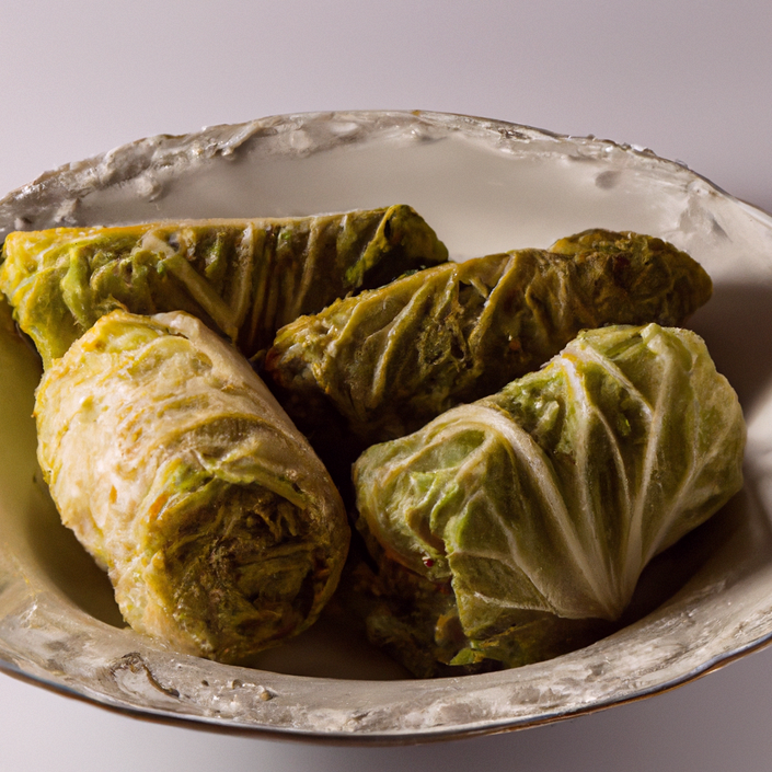 Involtini di verza con riso