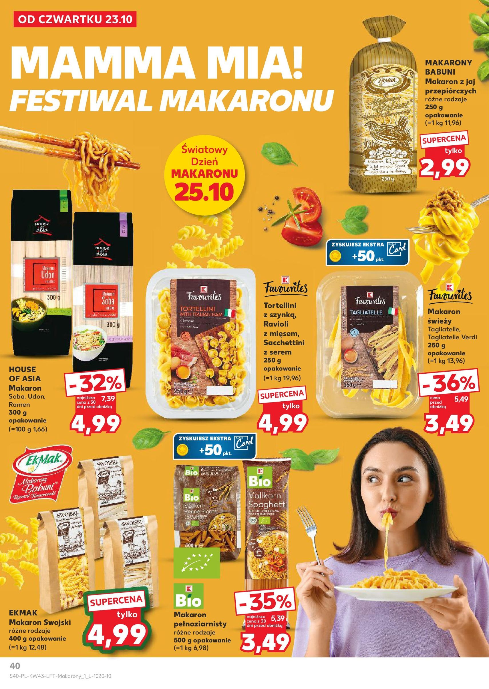 Kaufland gazetka - ważny gazetka od 23.10.2025 strona 40 z 67 Kaufland gazetka - ważny gazetka od 23.10.2025 strona 40 z 67