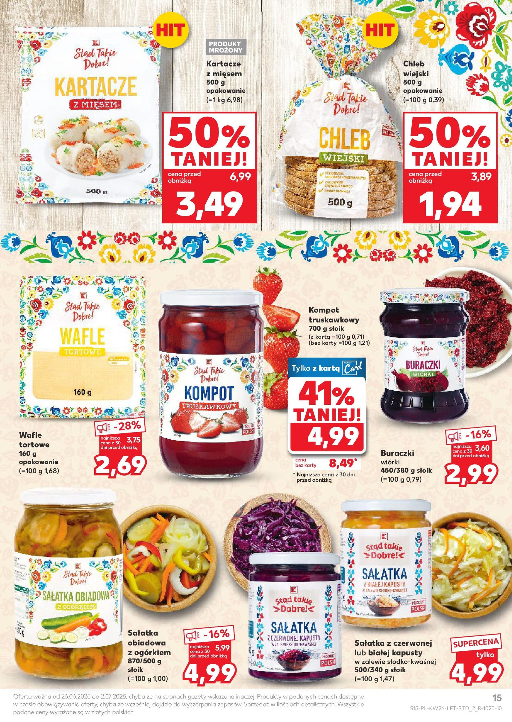 Kaufland gazetka - ważny gazetka od 26.06.2025 strona 15 z 51 Kaufland gazetka - ważny gazetka od 26.06.2025 strona 15 z 51