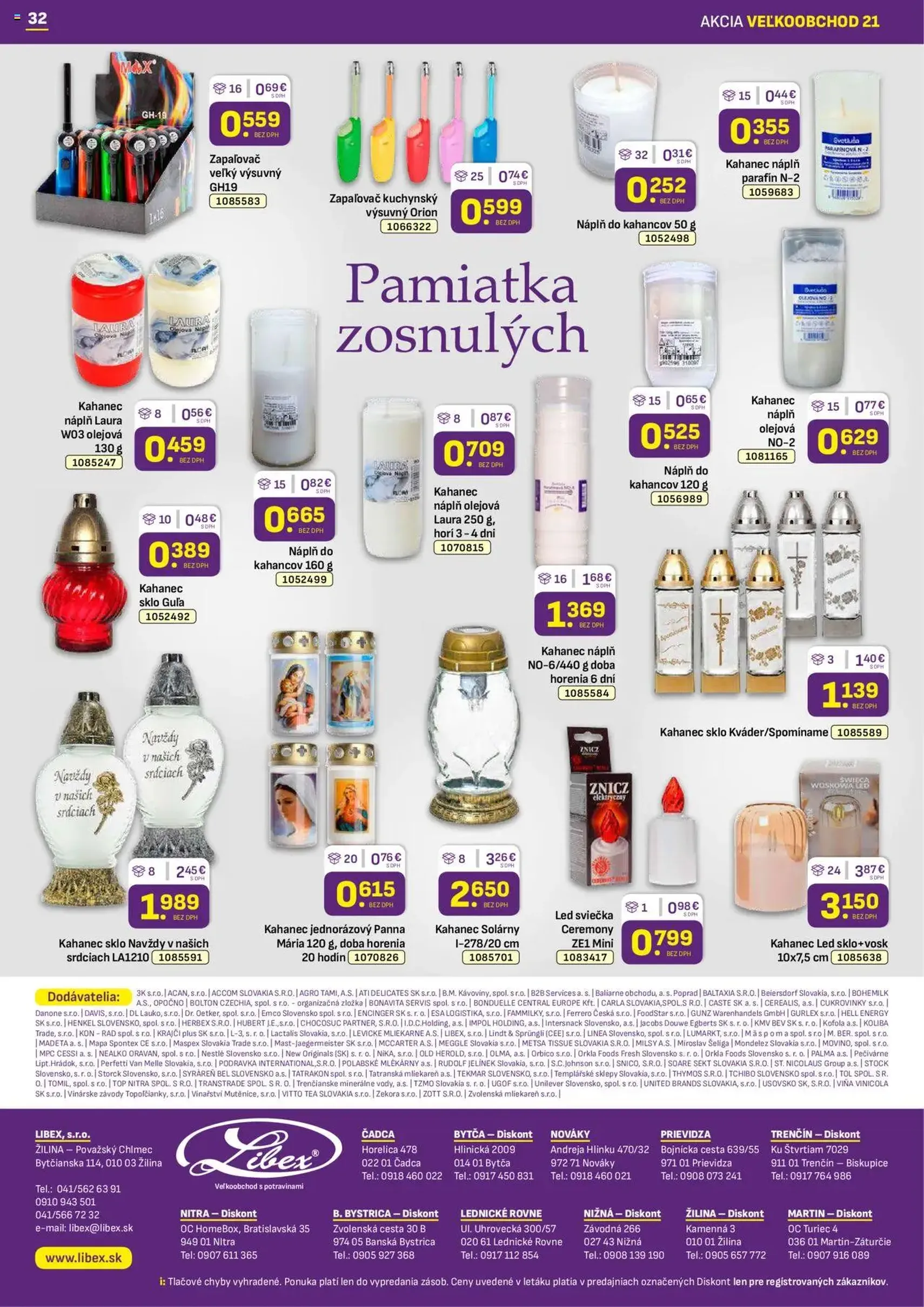 Libex leták - platný leták od 20.10.2025 strana 32 z 32