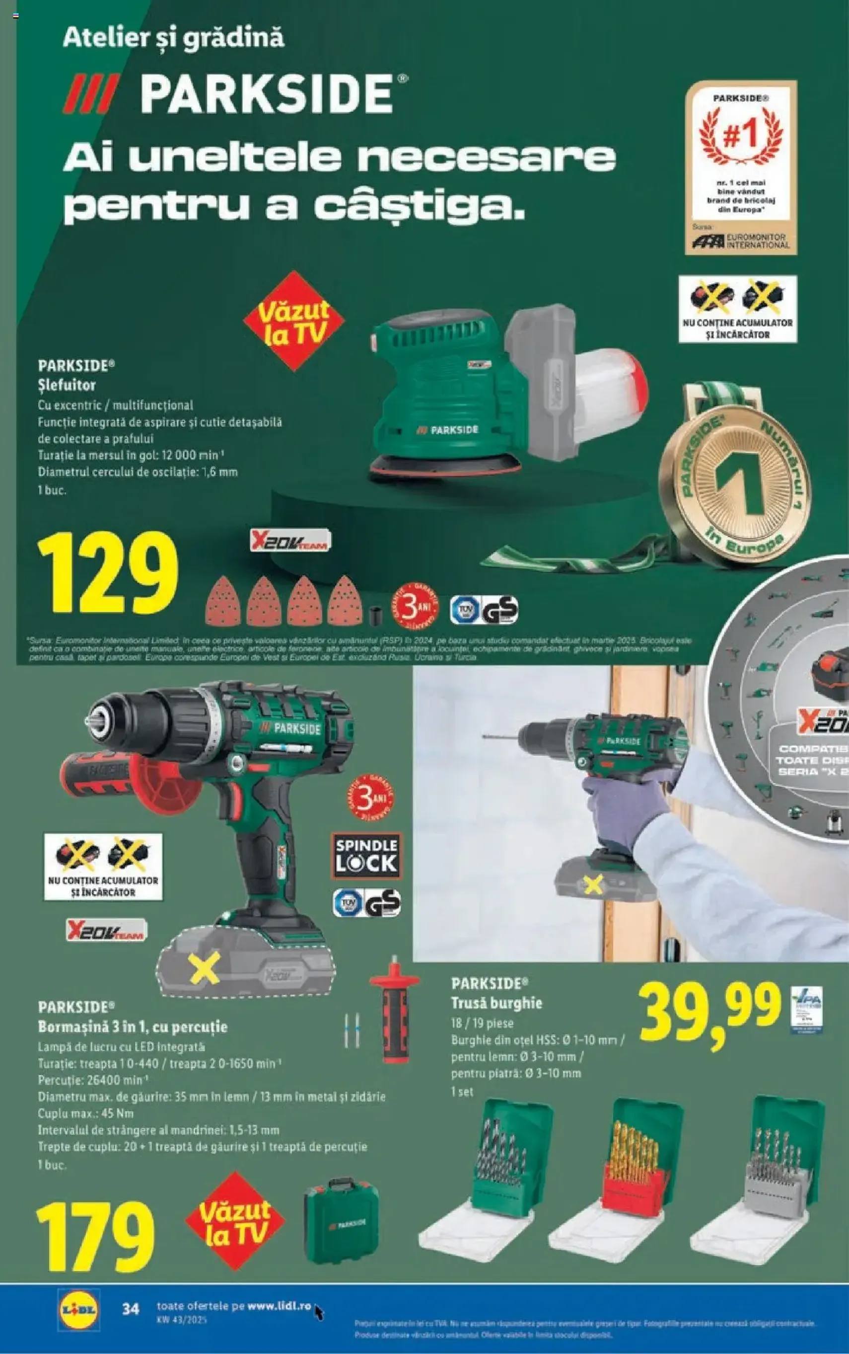 Catalog Lidl - cataloage valabile începând cu 20.10.2025 pagina 34 din 40 Catalog Lidl - cataloage valabile începând cu 20.10.2025 pagina 34 din 40