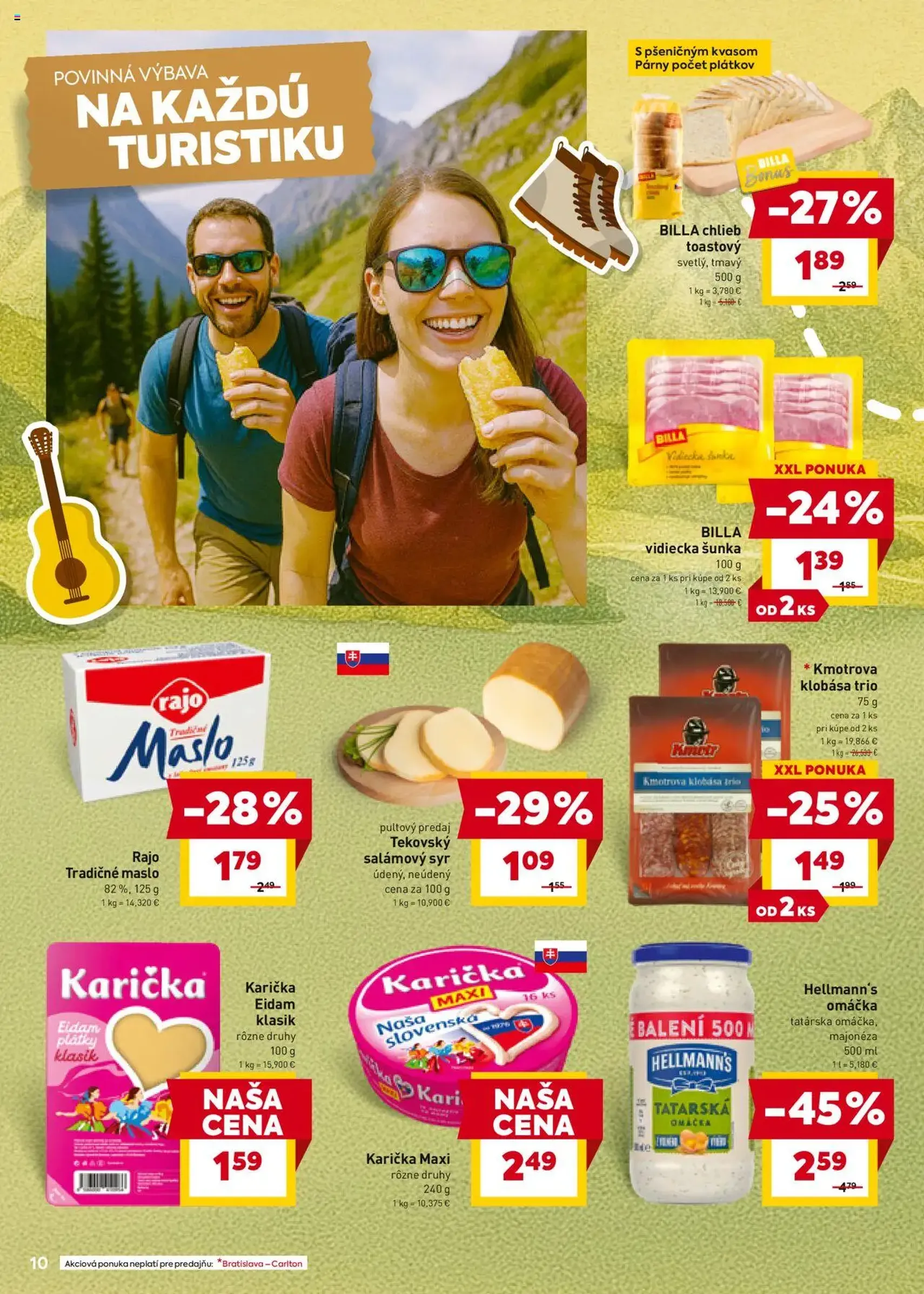 Billa leták - platný leták od 30.07.2025 strana 10 z 24