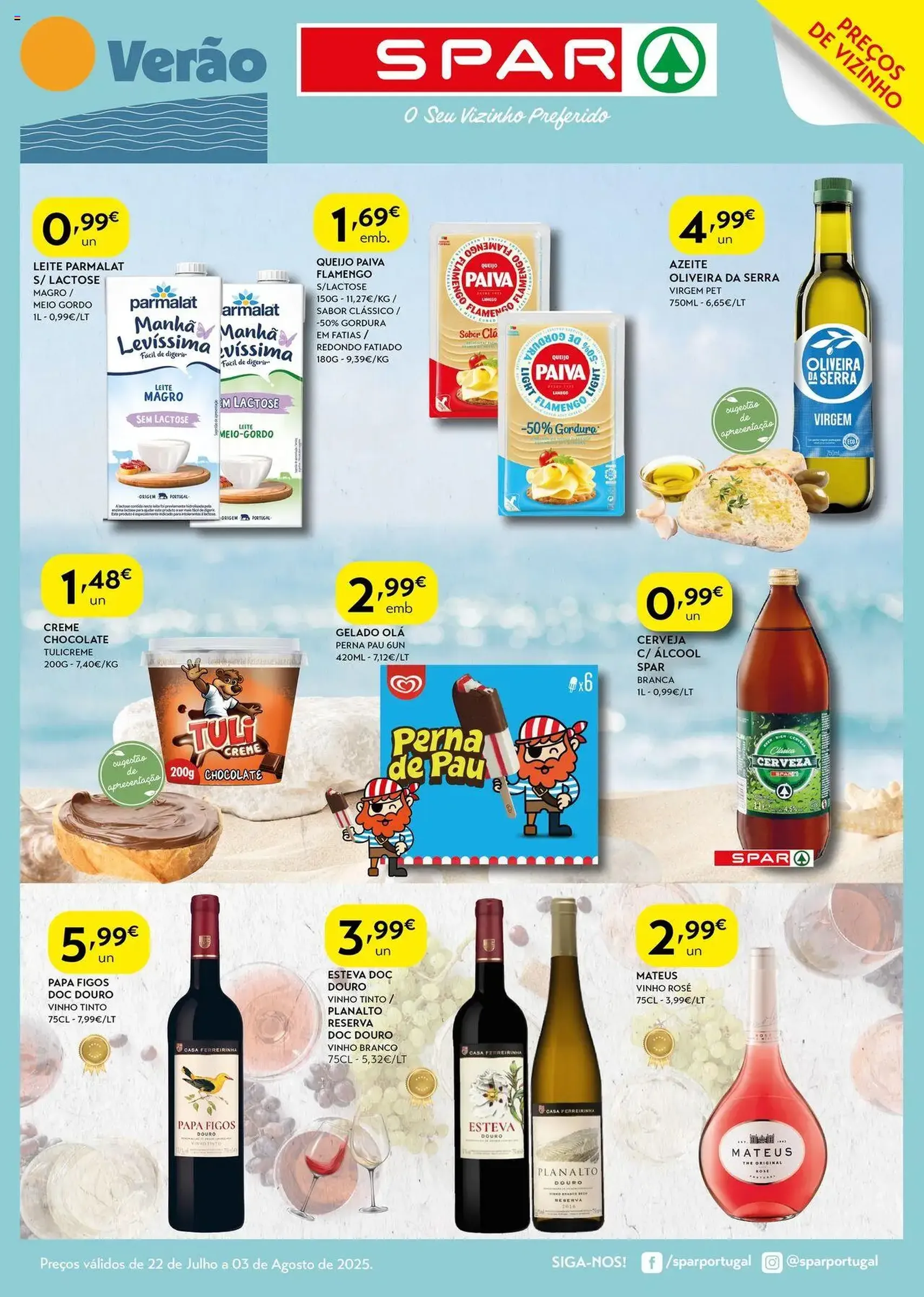 Spar folheto - folheto válido a partir de 22/07/2025 página 1 de 8 Spar folheto - folheto válido a partir de 22/07/2025 página 1 de 8
