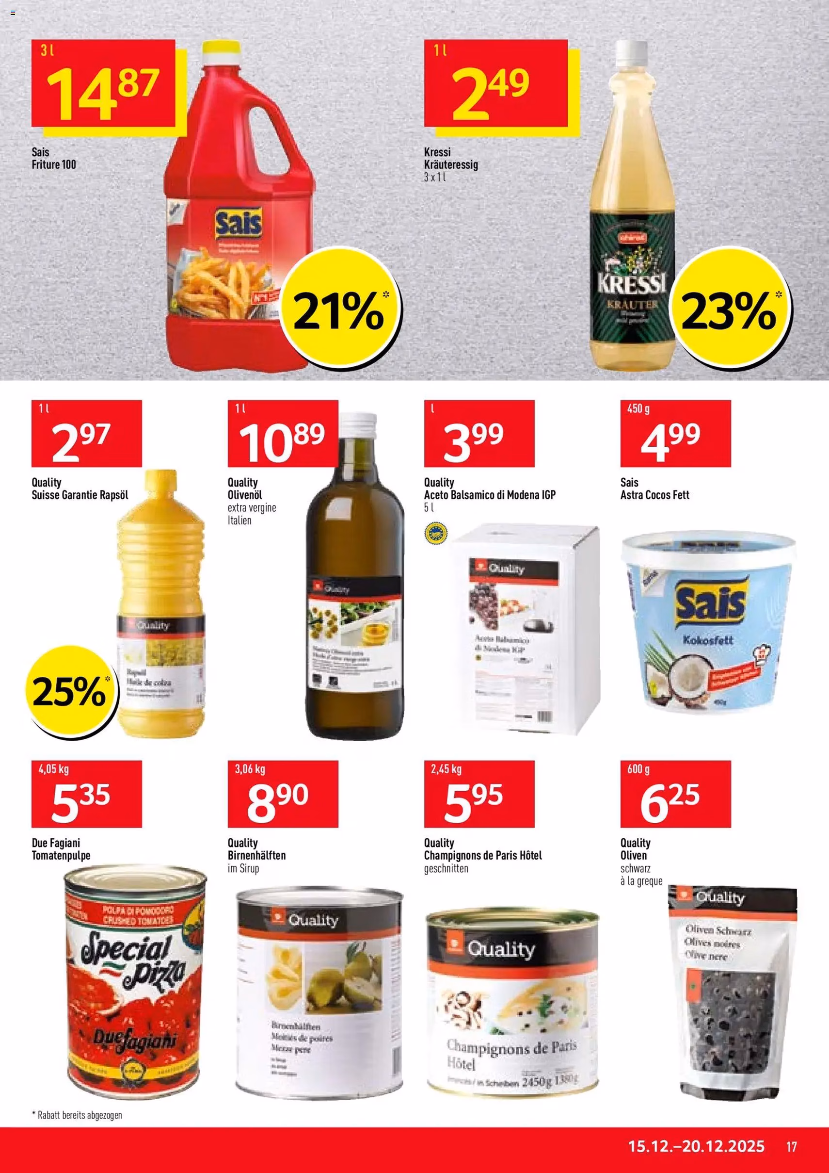Prodega Aktionen - Gültiger Prospekt ab 15.12.2025, Seite 17 von insgesamt 40