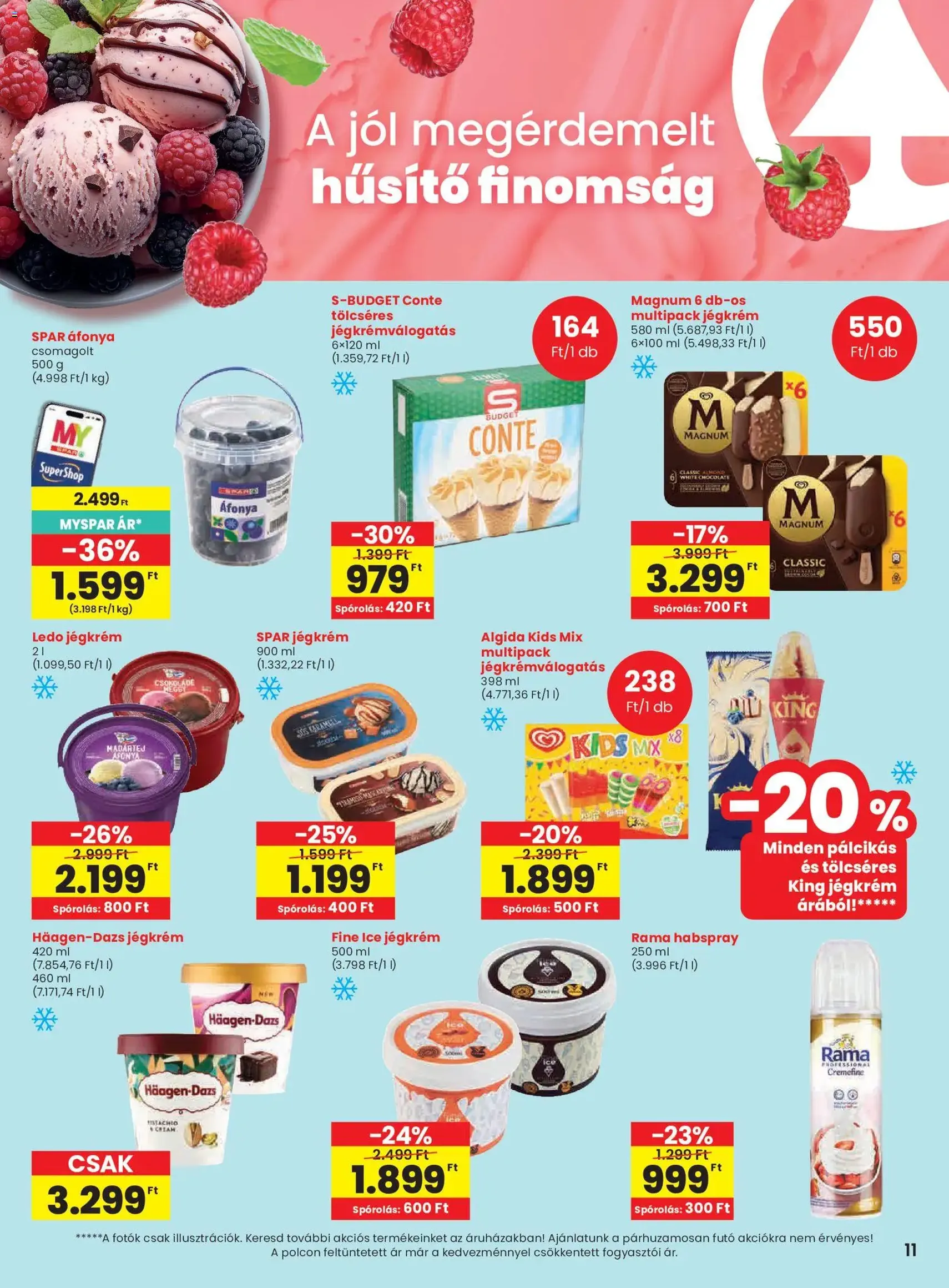 Spar akciós újság - 2026.07.30. érvényes szórólap 11 oldal 20 oldalból