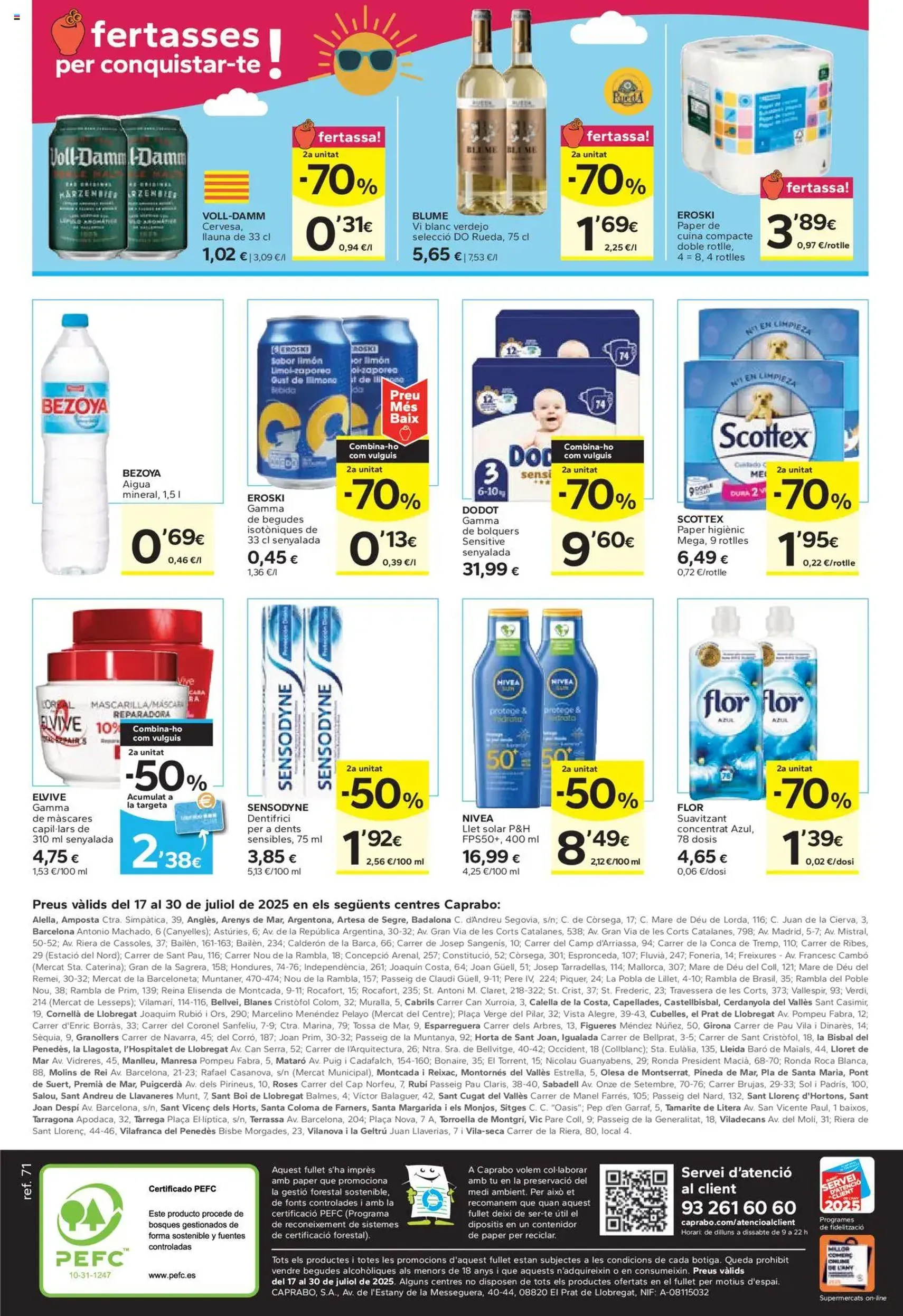 Caprabo - Ofertasses! - folleto válido desde 17/07/2025 página 4 de 4