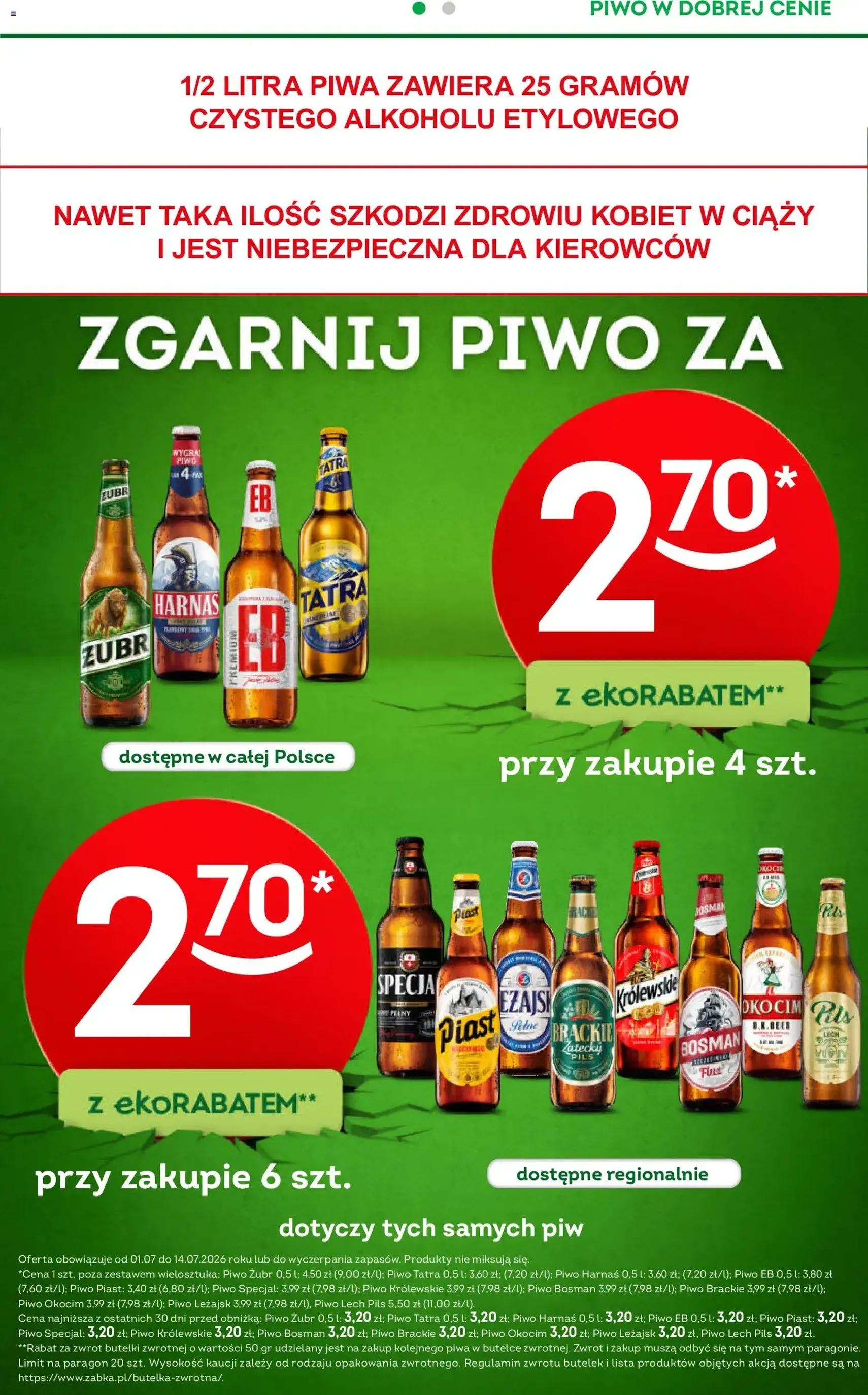 Żabka gazetka - ważny gazetka od 01.07.2026 strona 16 z 92