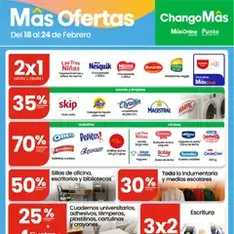 Vista previa del folleto Changomas ofertas válido desde 18/02/2026