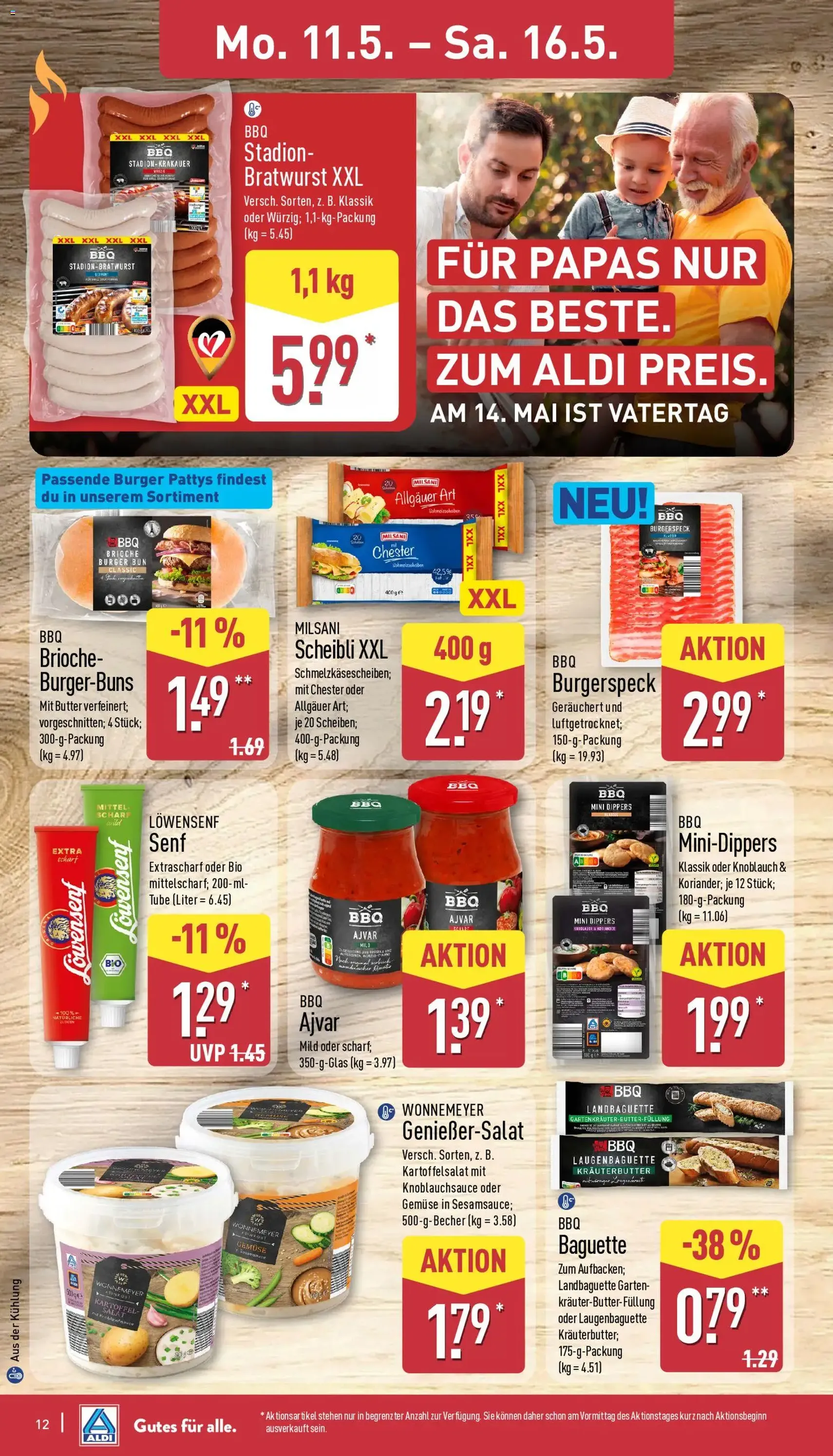 Aldi Prospekt - Gültiger Prospekt ab 11.05.2026, Seite 12 von insgesamt 43