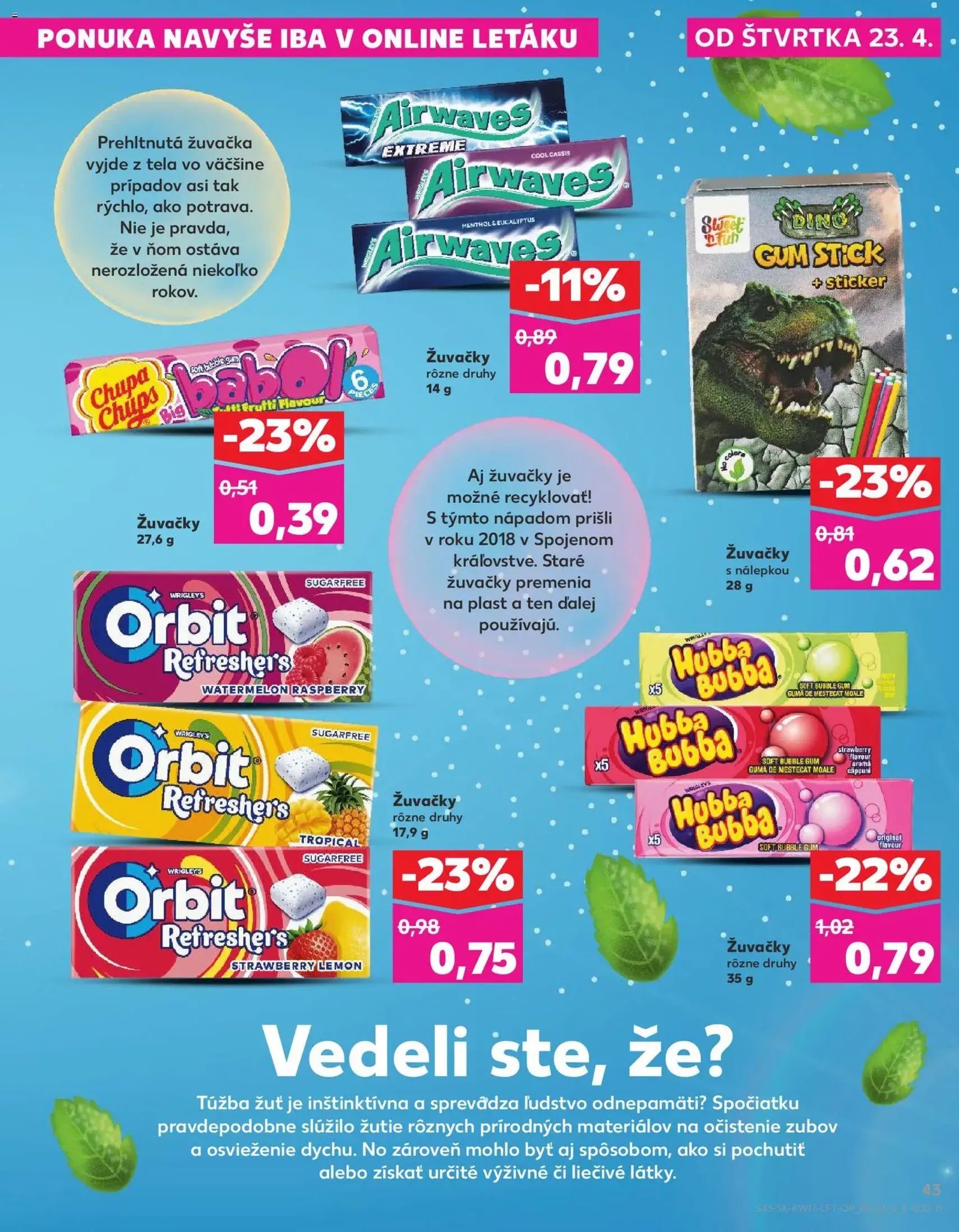 Kaufland leták - platný leták od 23.04.2026 strana 43 z 76