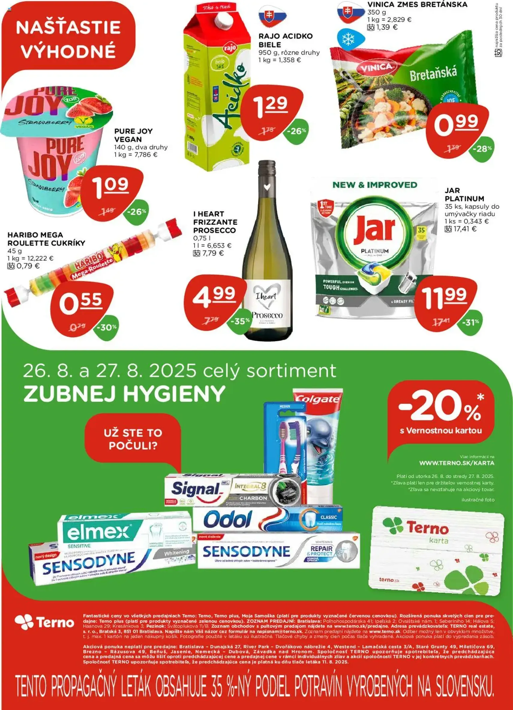 Terno leták - platný leták od 21.08.2025 strana 24 z 25