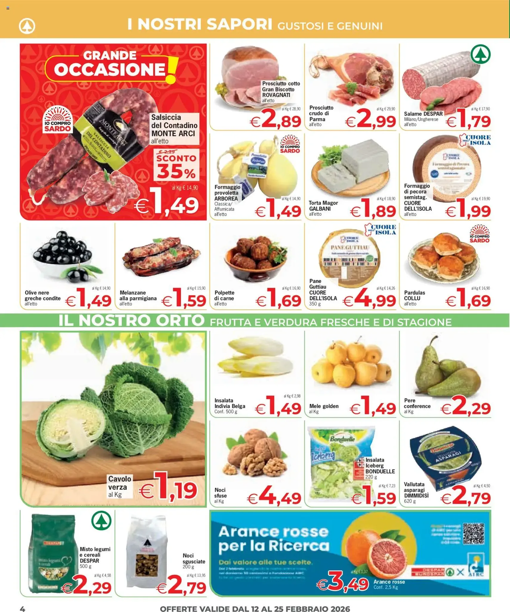 Despar Sardegna catalogo - volantino valido dal 12/02/2026 pagina 4 di 12