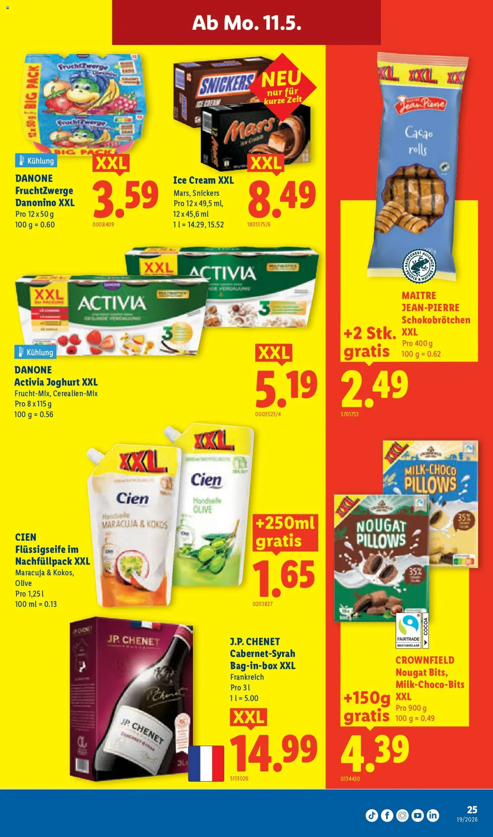 Lidl aktionen - Gültiger Prospekt ab 07.05.2026, Seite 25 von insgesamt 32