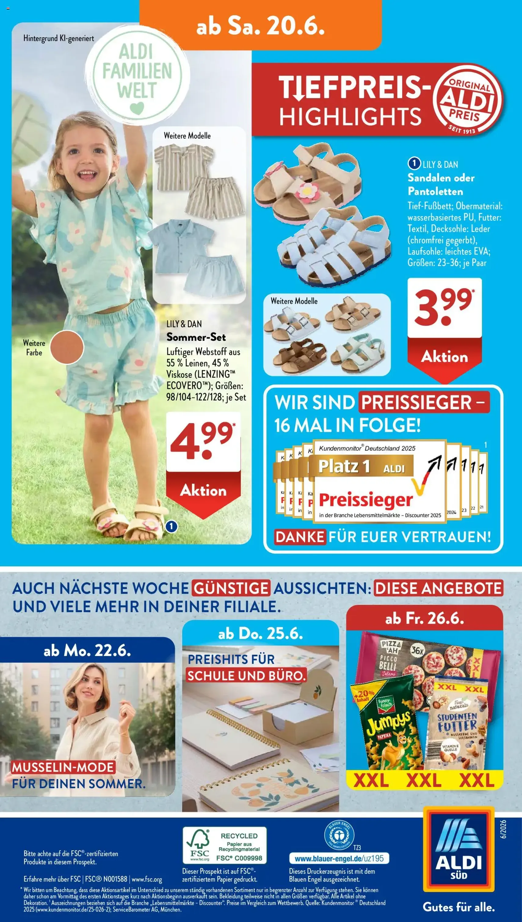 Aldi Süd Prospekt - Gültiger Prospekt ab 15.06.2026, Seite 25 von insgesamt 33