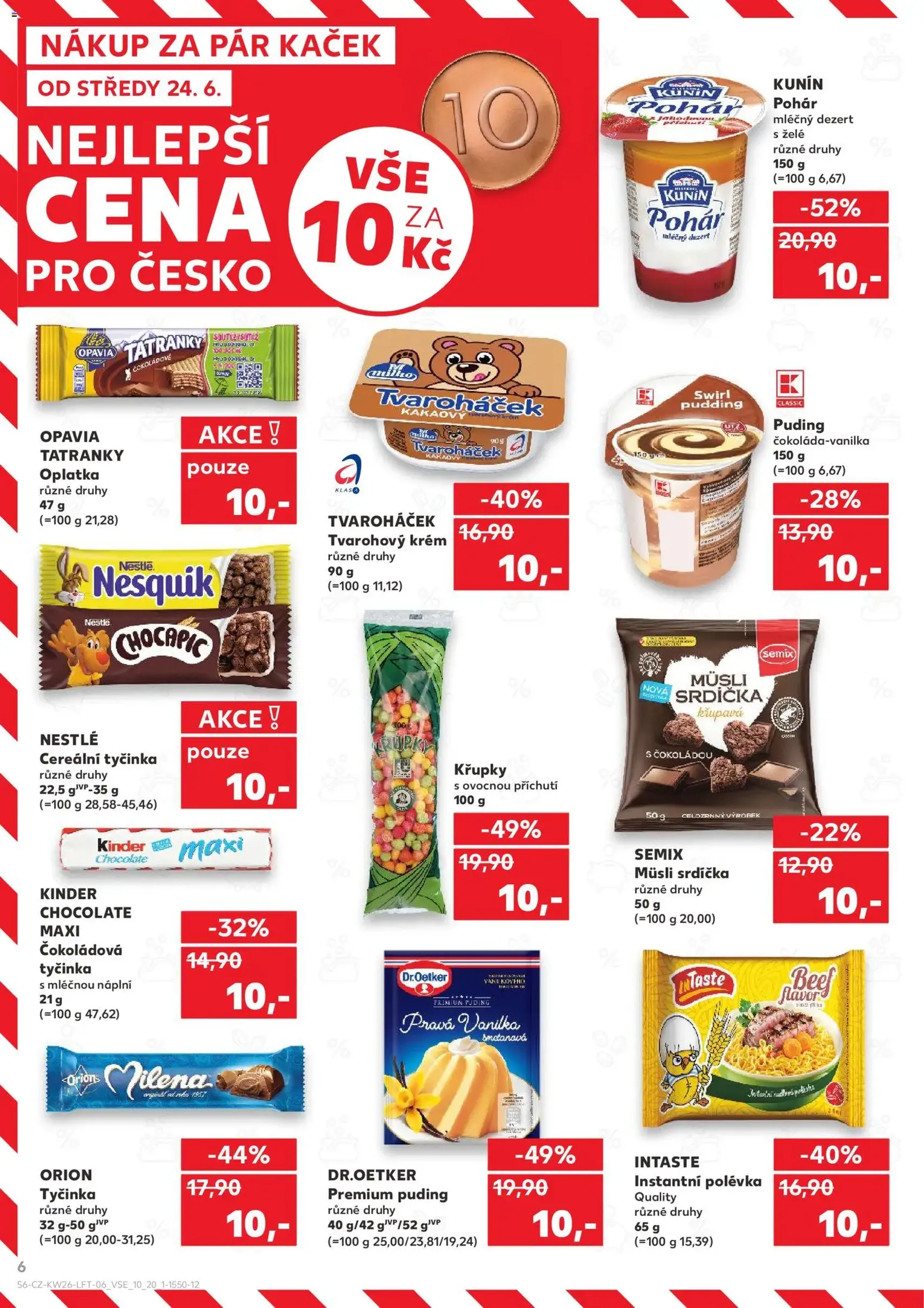 Kaufland leták - platný leták od 24.06.2026 strana 6 z 54