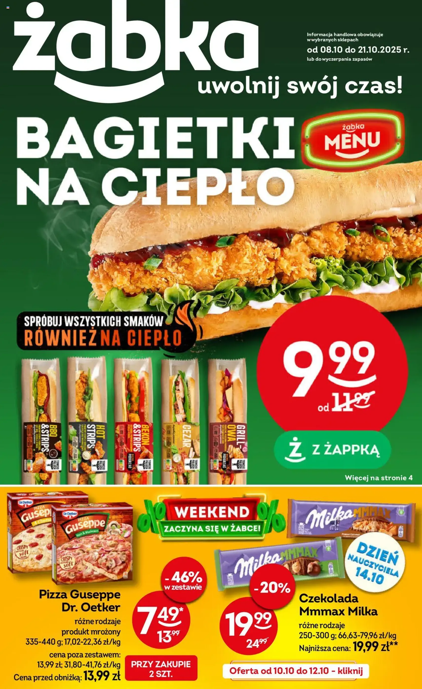 Żabka Gazetka - ważny gazetka od 08.10.2025 strona 1 z 82