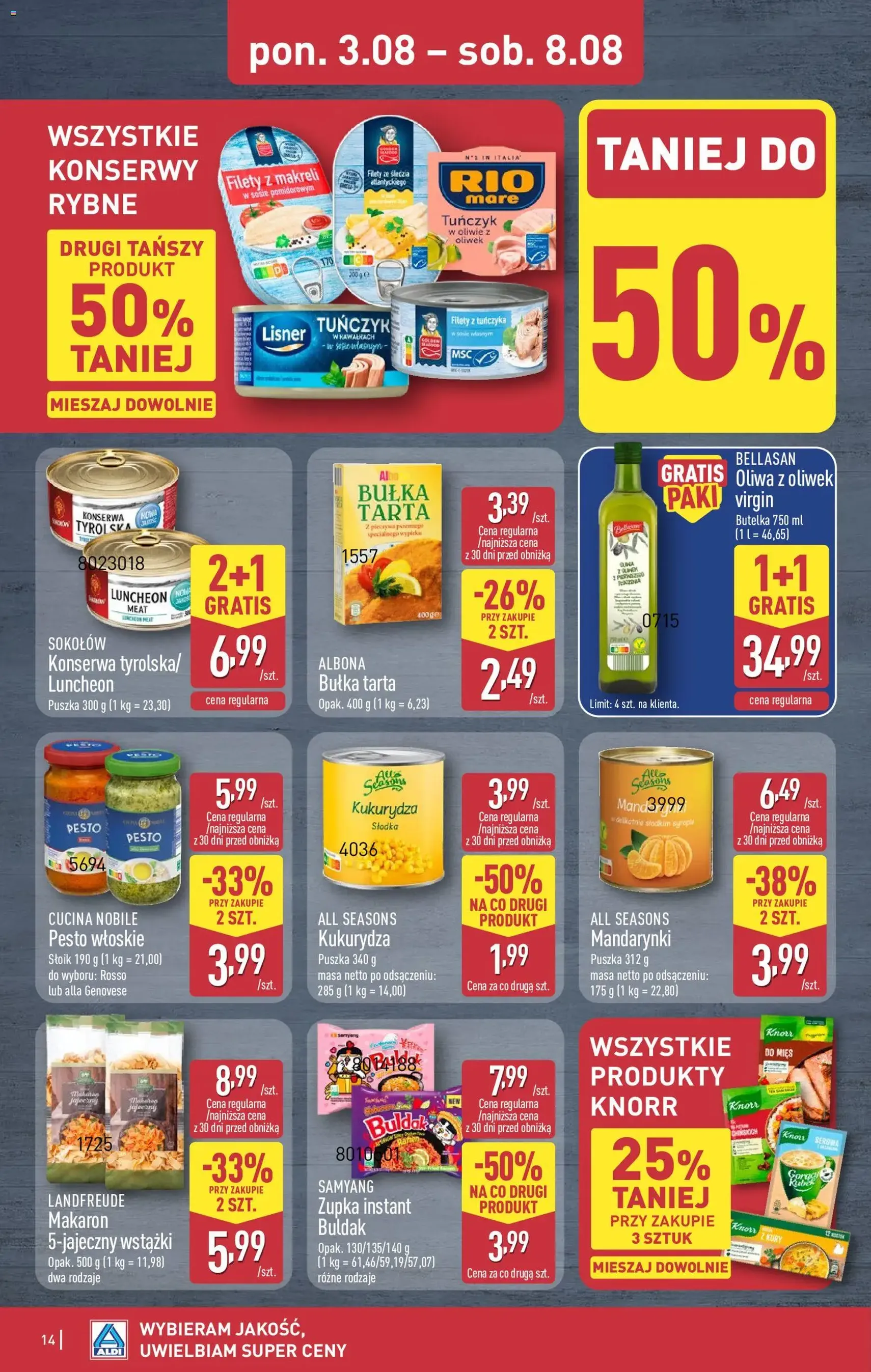 Aldi gazetka - ważny gazetka od 03.08.2026 strona 14 z 42