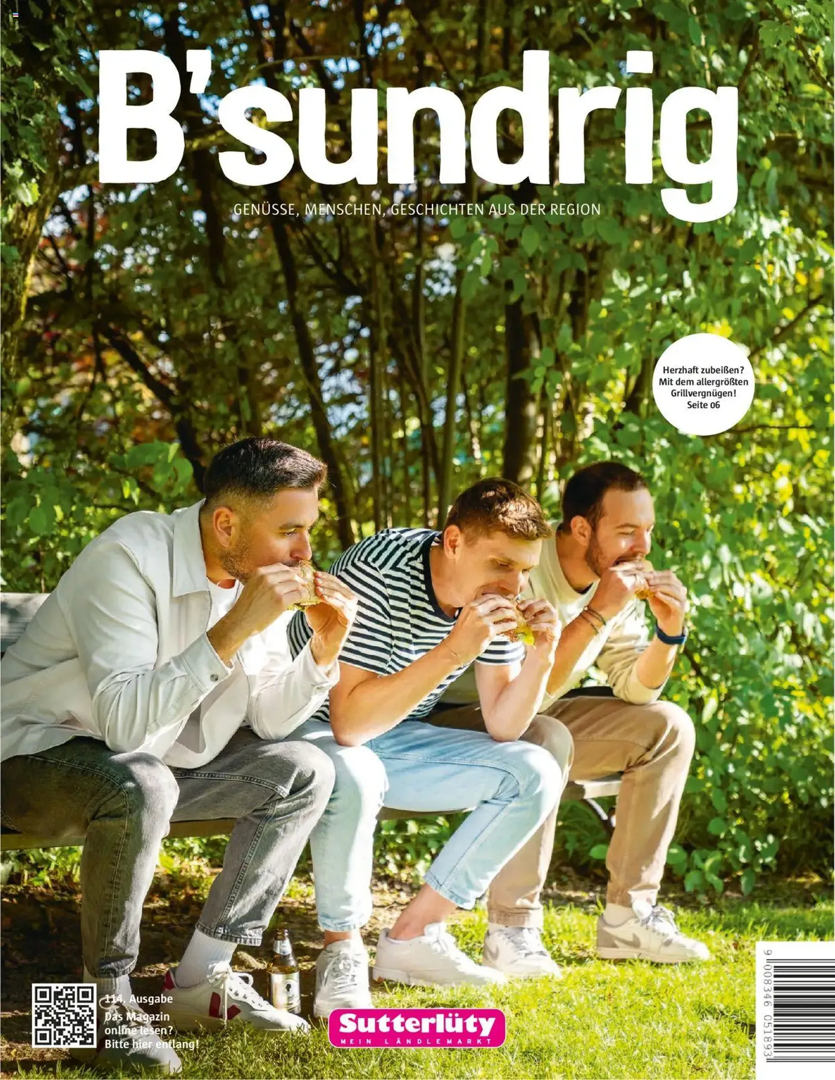 Sutterlüty B’sundrig Magazine - Gültiger Prospekt ab 18.06.2025, Seite 64 von insgesamt 116 Sutterlüty B’sundrig Magazine - Gültiger Prospekt ab 18.06.2025, Seite 64 von insgesamt 116