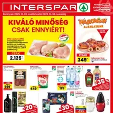 Interspar Akciós újság - szórólap előnézete érvényes 2025.10.02. -tól