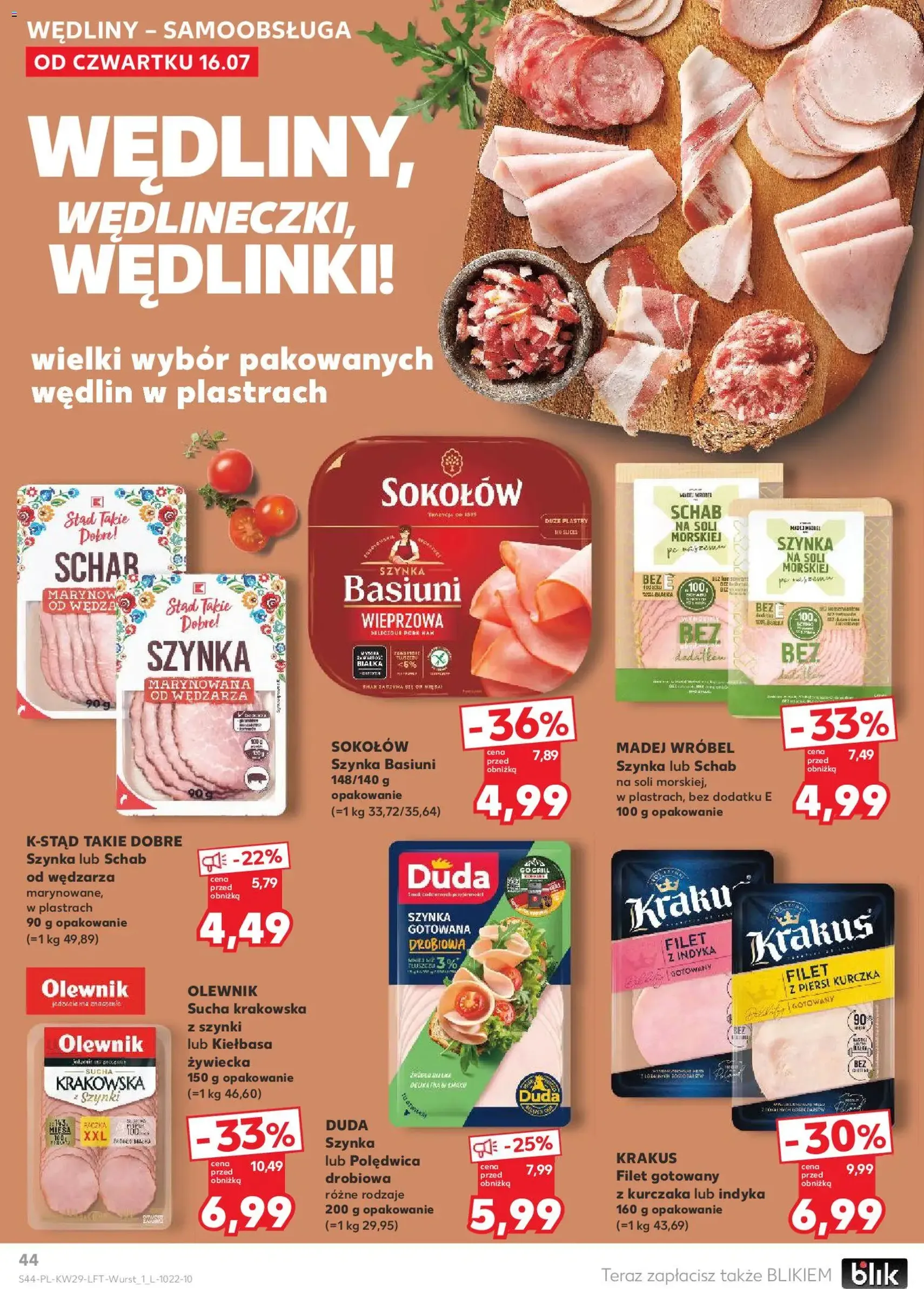 Kaufland gazetka - ważny gazetka od 16.07.2026 strona 44 z 70
