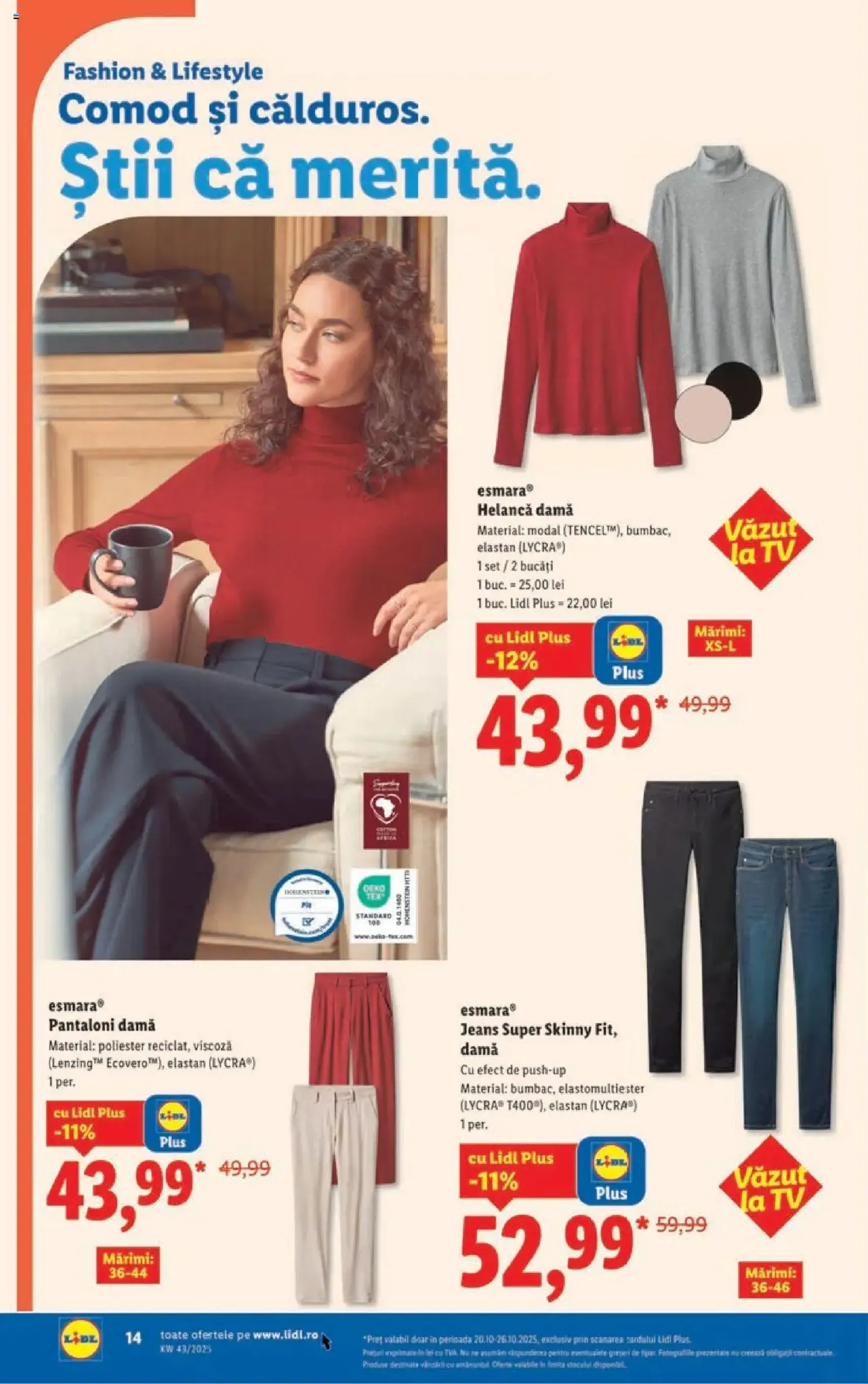 Catalog Lidl - cataloage valabile începând cu 20.10.2025 pagina 14 din 40 Catalog Lidl - cataloage valabile începând cu 20.10.2025 pagina 14 din 40