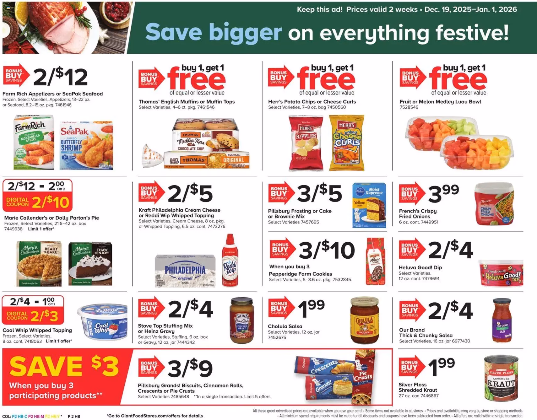 Giant Weekly Ad - valid flyer from 12/19/2025, page 2 of 24