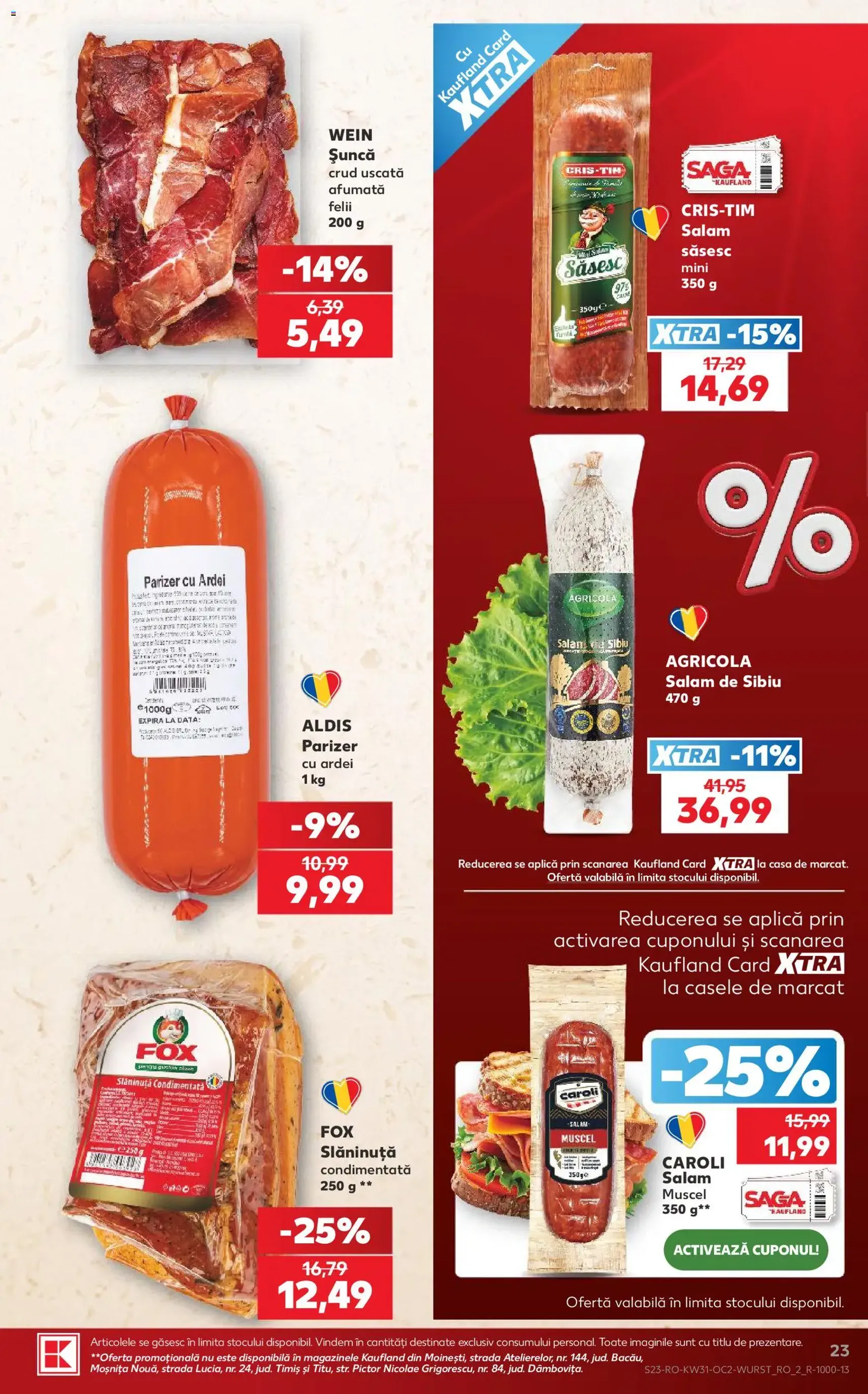 Kaufland RO akciós újság - 2026.07.29. érvényes szórólap 23 oldal 64 oldalból