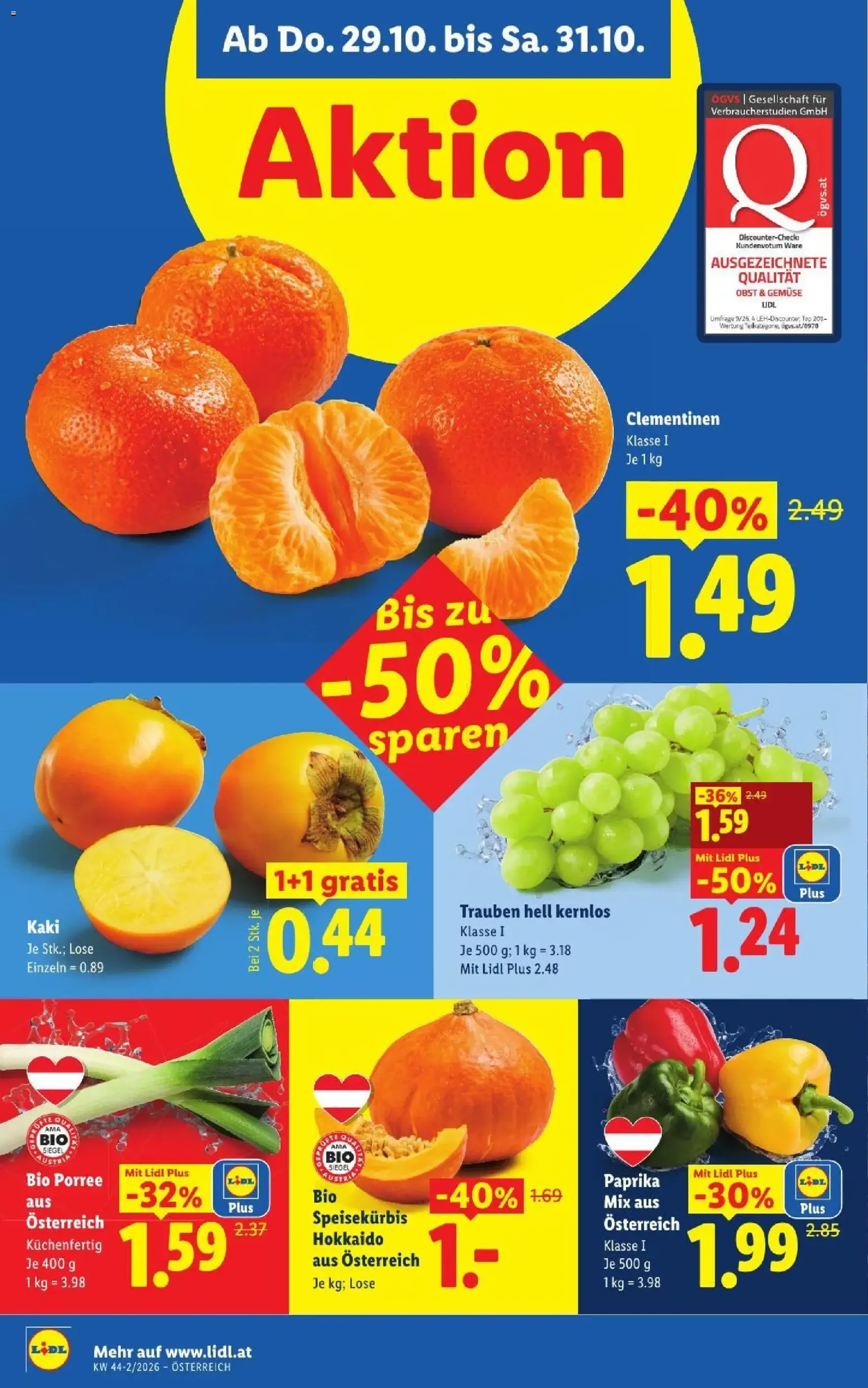 Lidl Flugblatt - Gültiger Prospekt ab 29.10.2026, Seite 4 von insgesamt 50