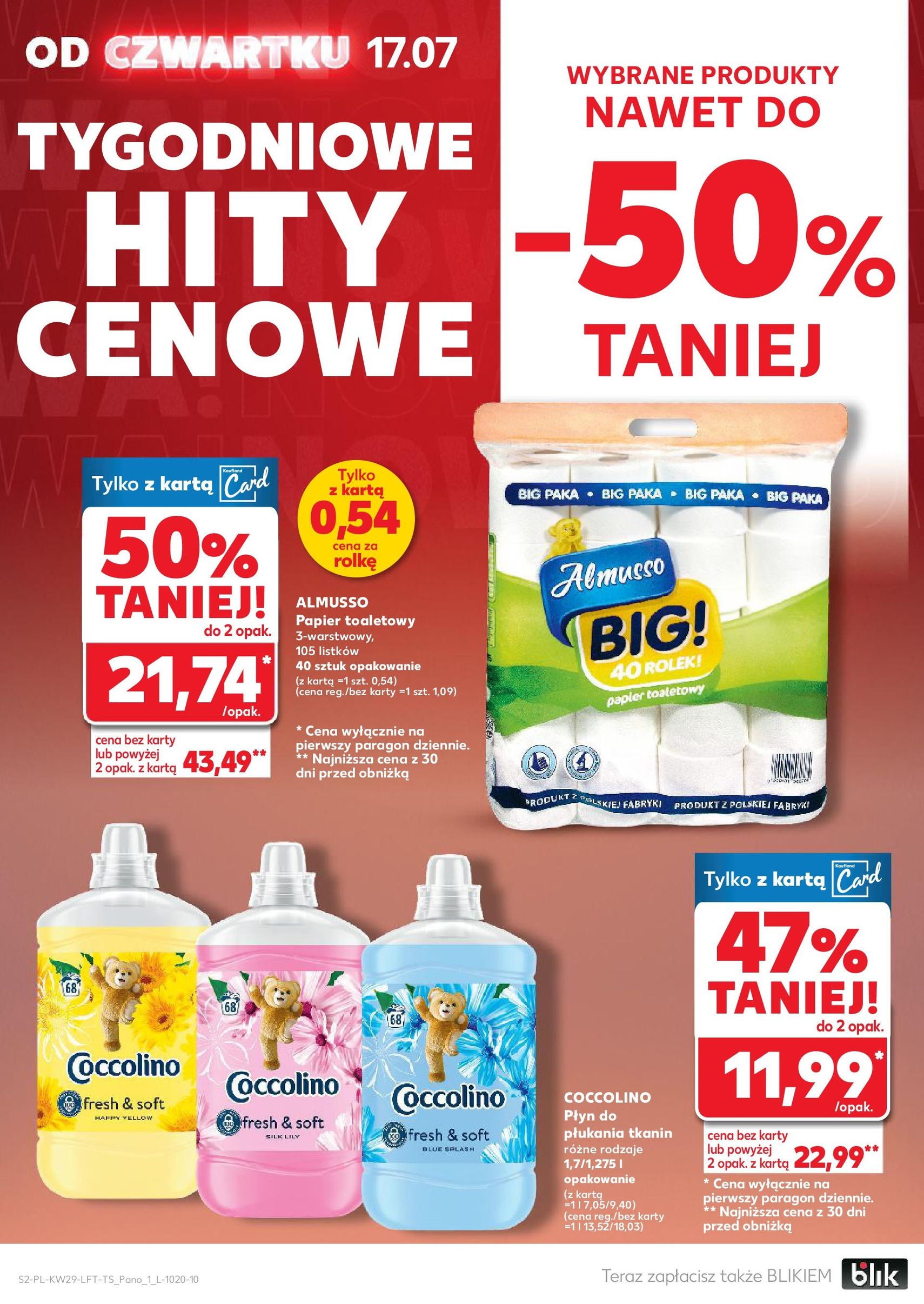 Kaufland gazetka - ważny gazetka od 17.07.2025 strona 2 z 53 Kaufland gazetka - ważny gazetka od 17.07.2025 strona 2 z 53