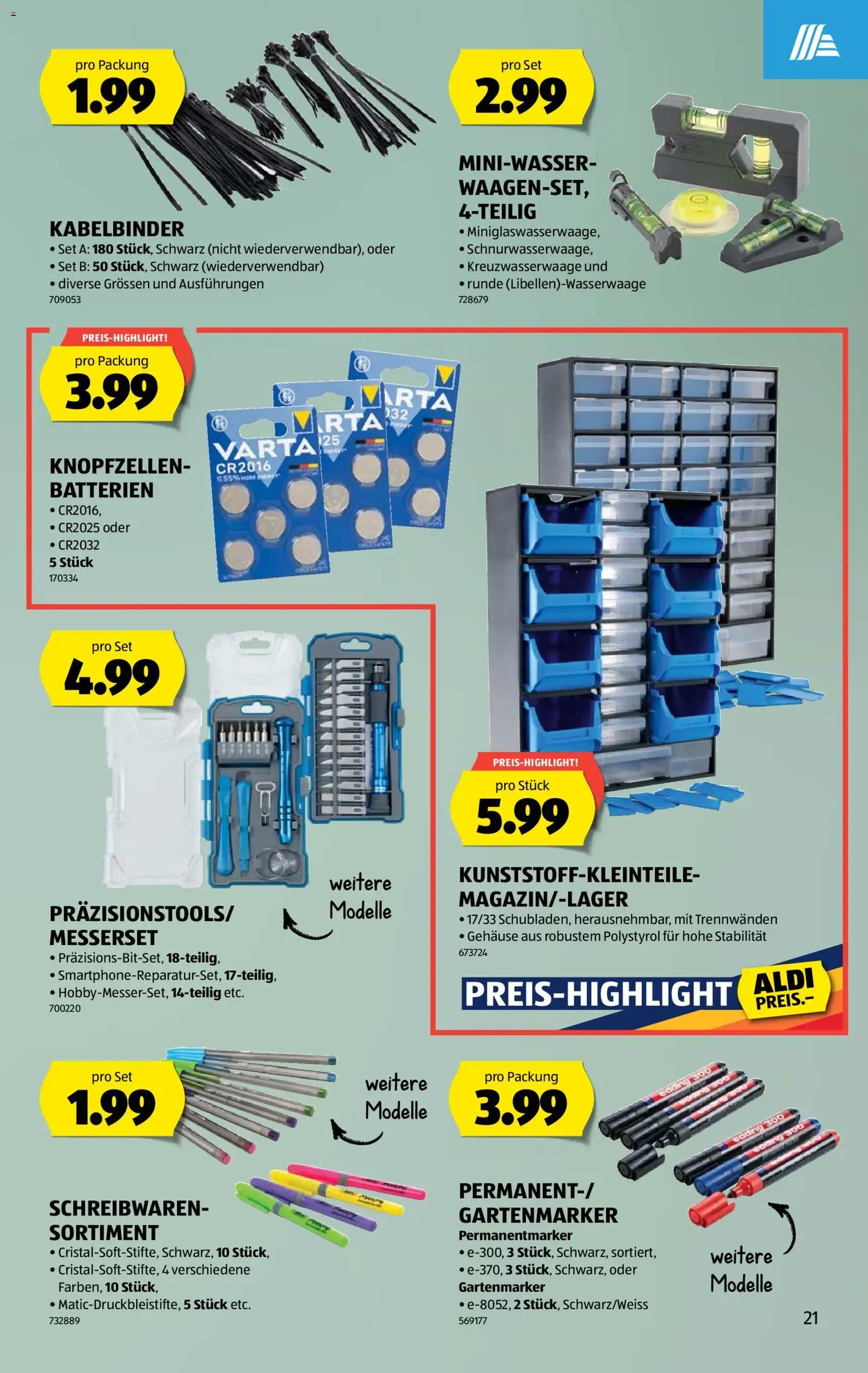 Aldi aktionen - Gültiger Prospekt ab 13.08.2026, Seite 21 von insgesamt 47