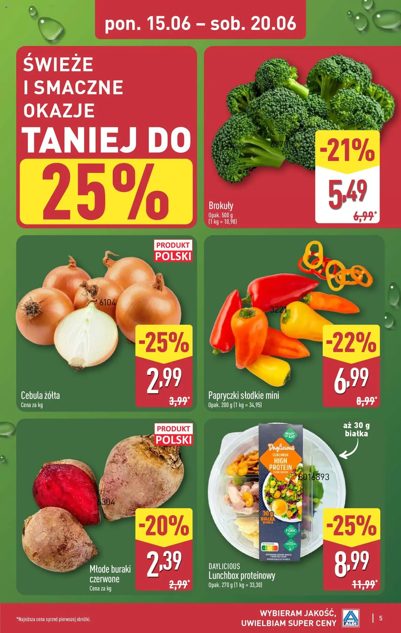 Aldi gazetka - ważny gazetka od 15.06.2026 strona 5 z 40