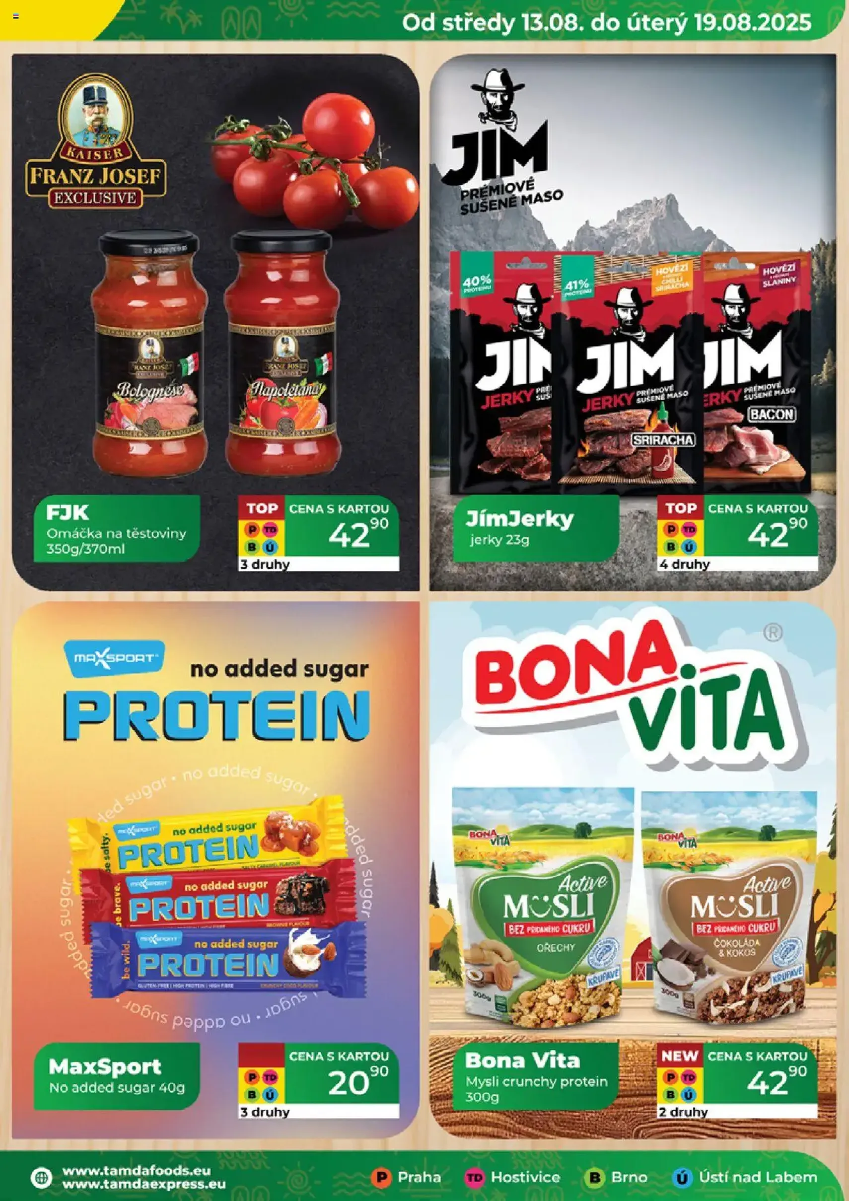 Tamda Foods leták - platný leták od 13.08.2025 strana 13 z 52 Tamda Foods leták - platný leták od 13.08.2025 strana 13 z 52